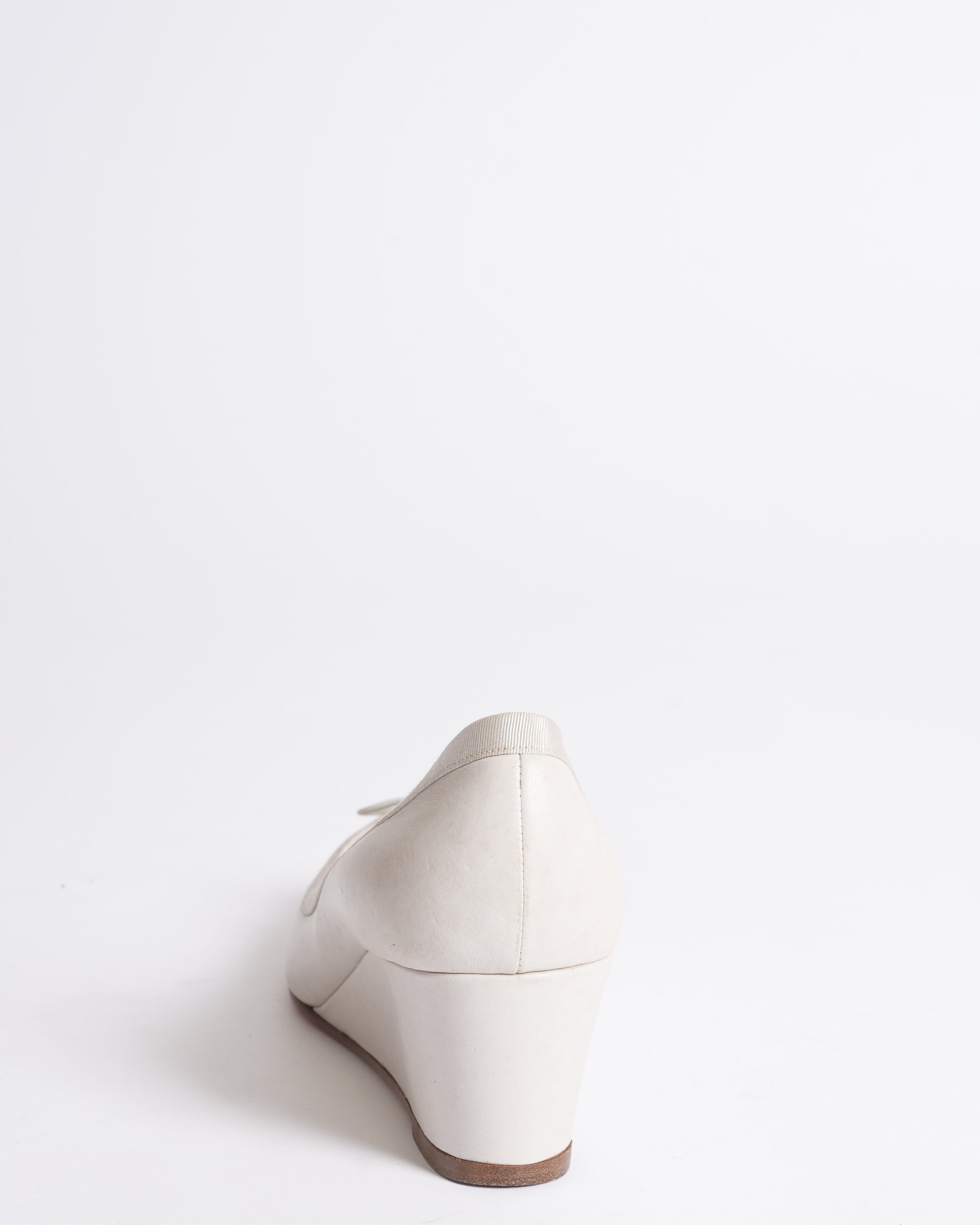 Christian Louboutin Wedges in White
