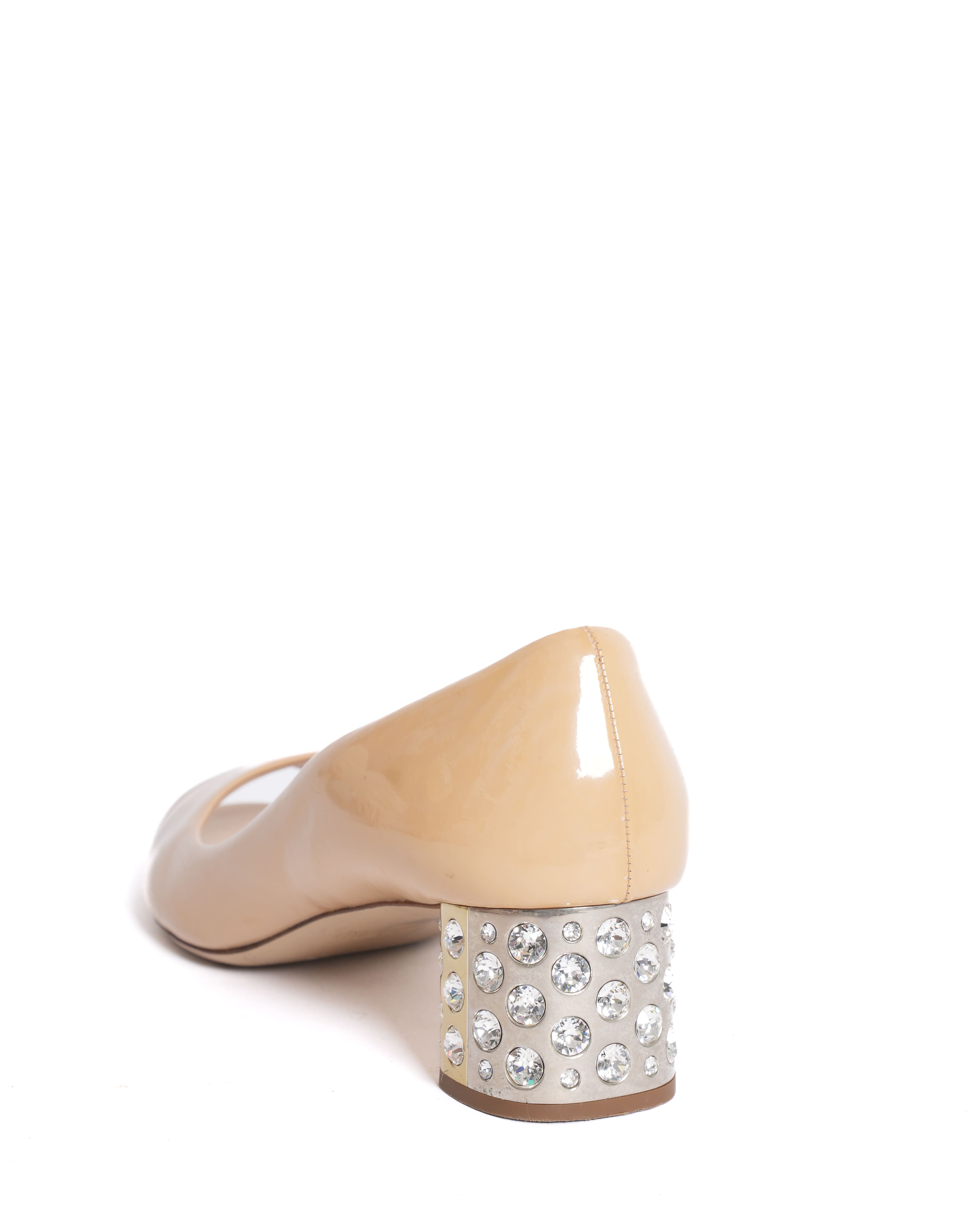 Miu Miu Beige pumps Crystal Heel