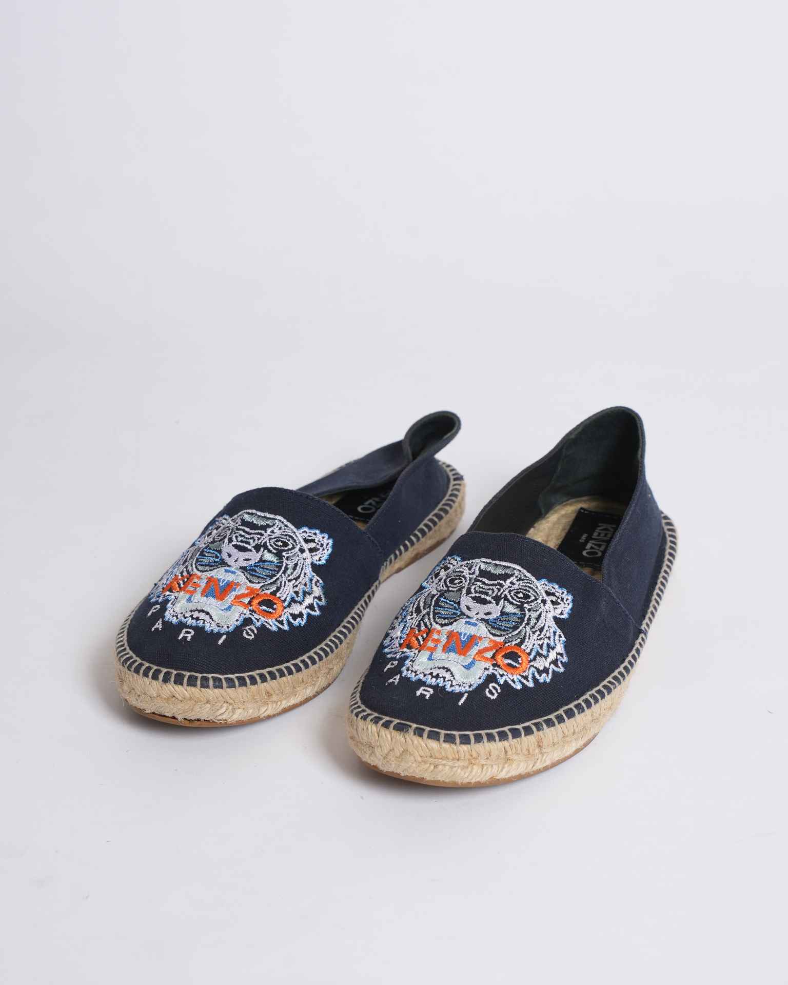 Kenzo Women's Tiger Embroidered Espadrilles