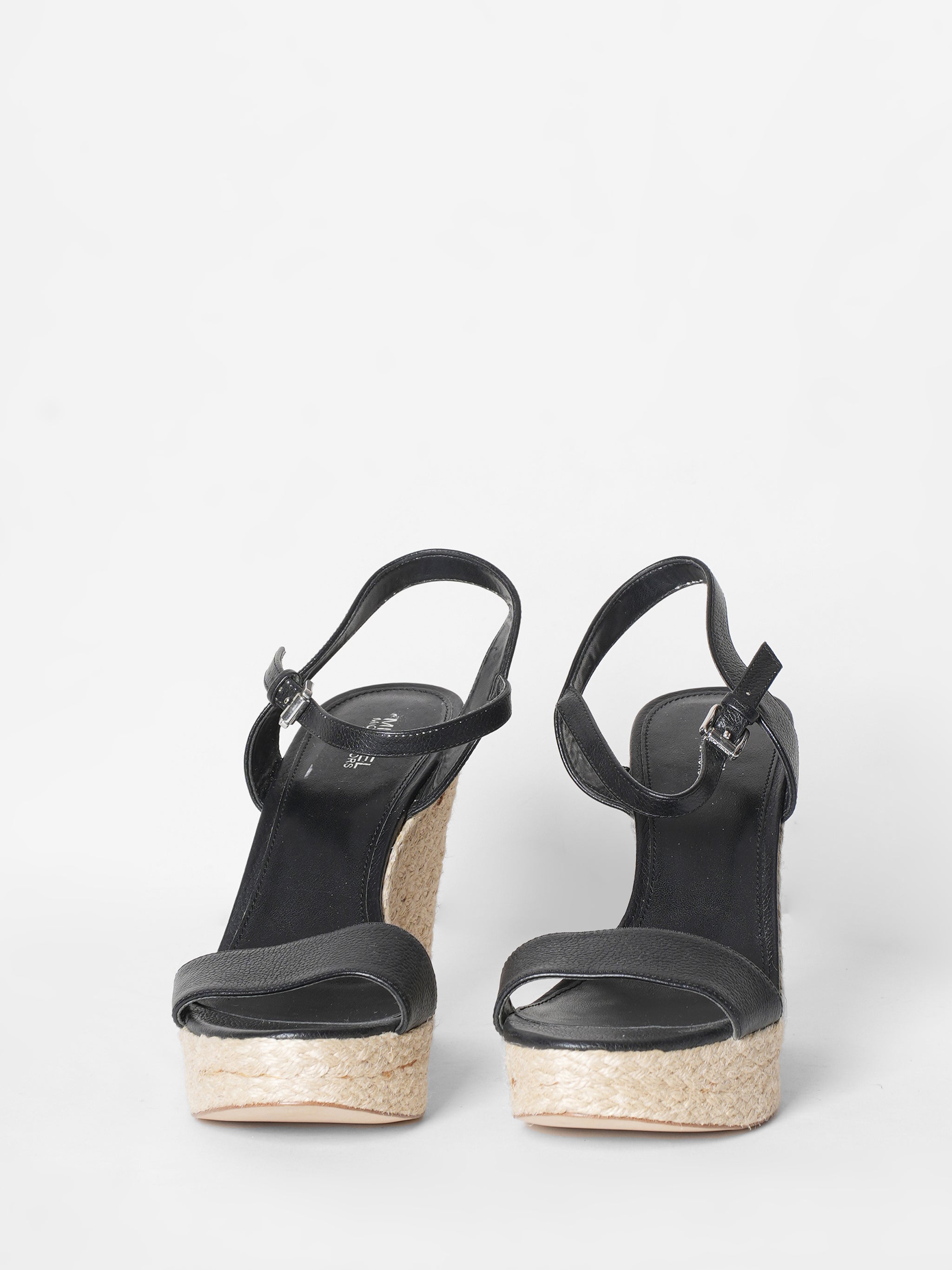 New Michael Kors Jill Leather Wedges