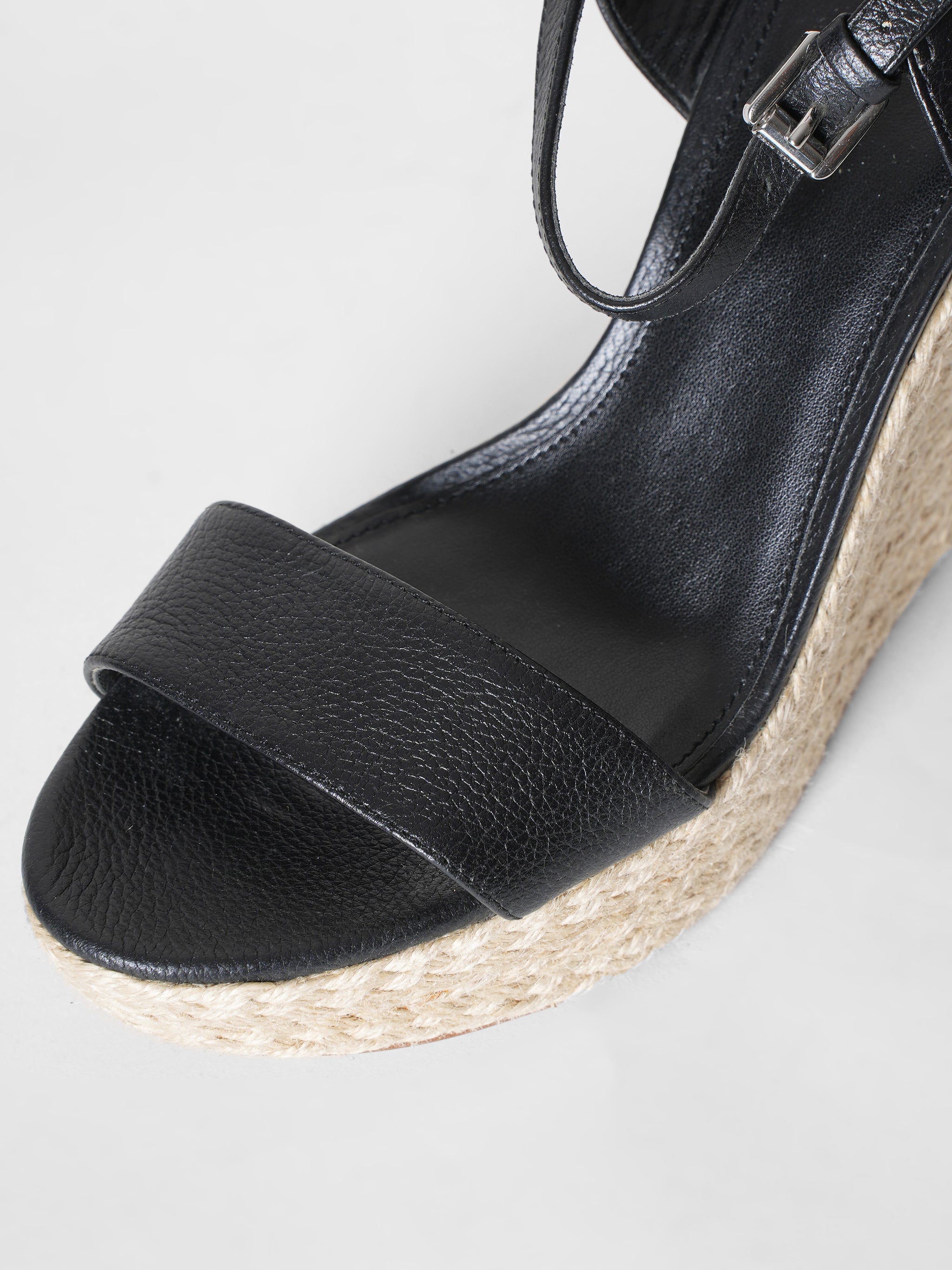 New Michael Kors Jill Leather Wedges