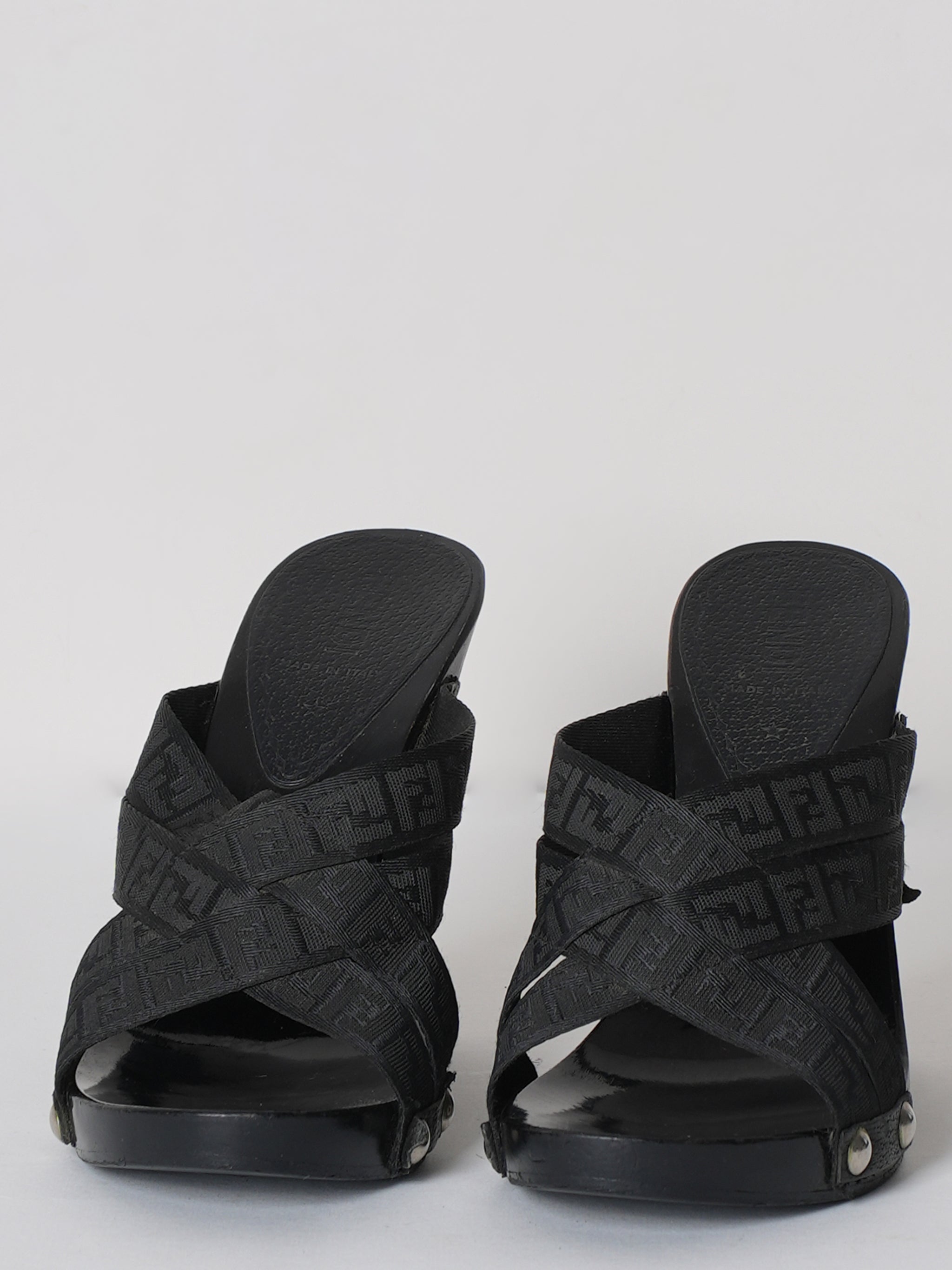 Fendi Zucca Heel