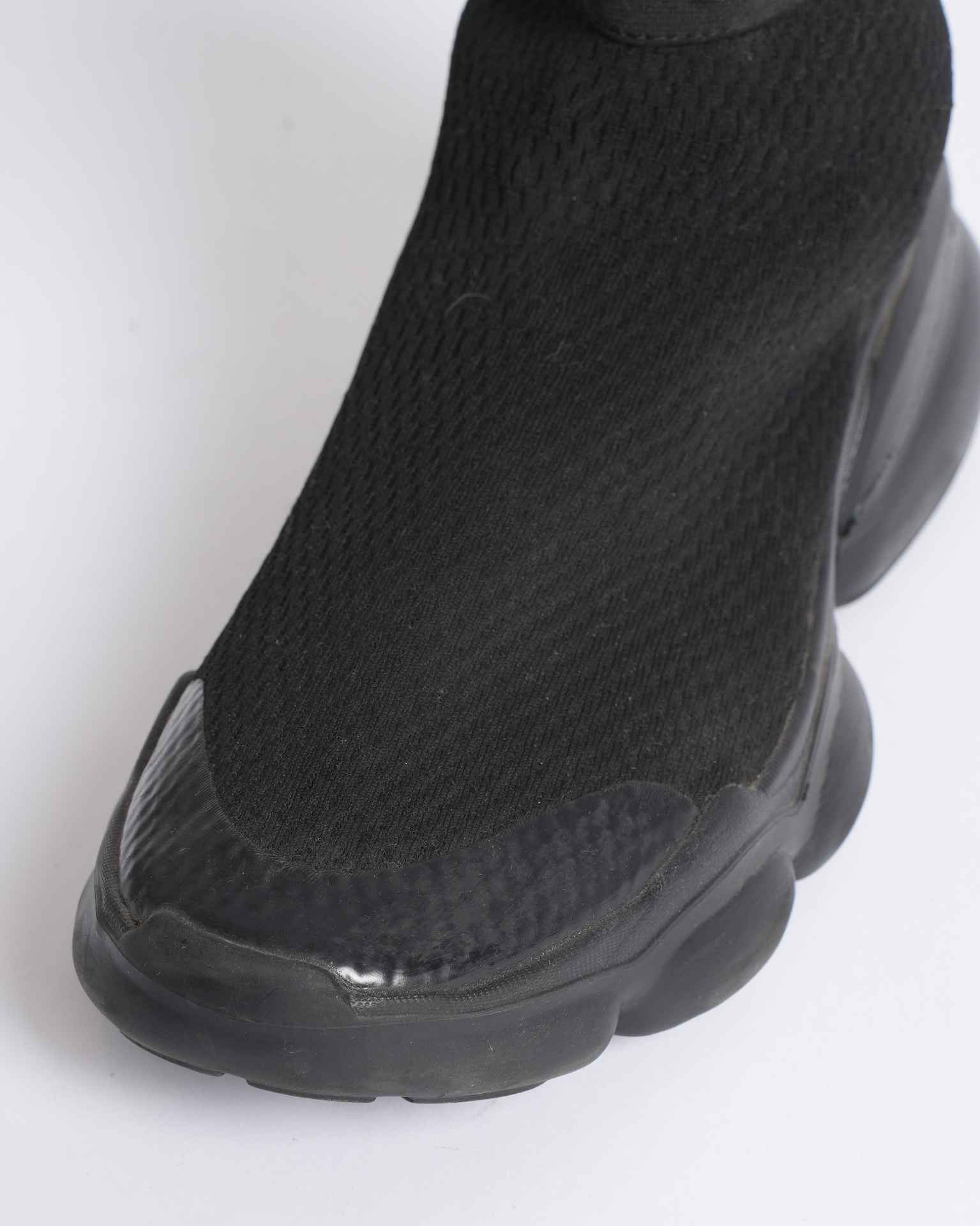 Balmain logo-embossed sock sneakers