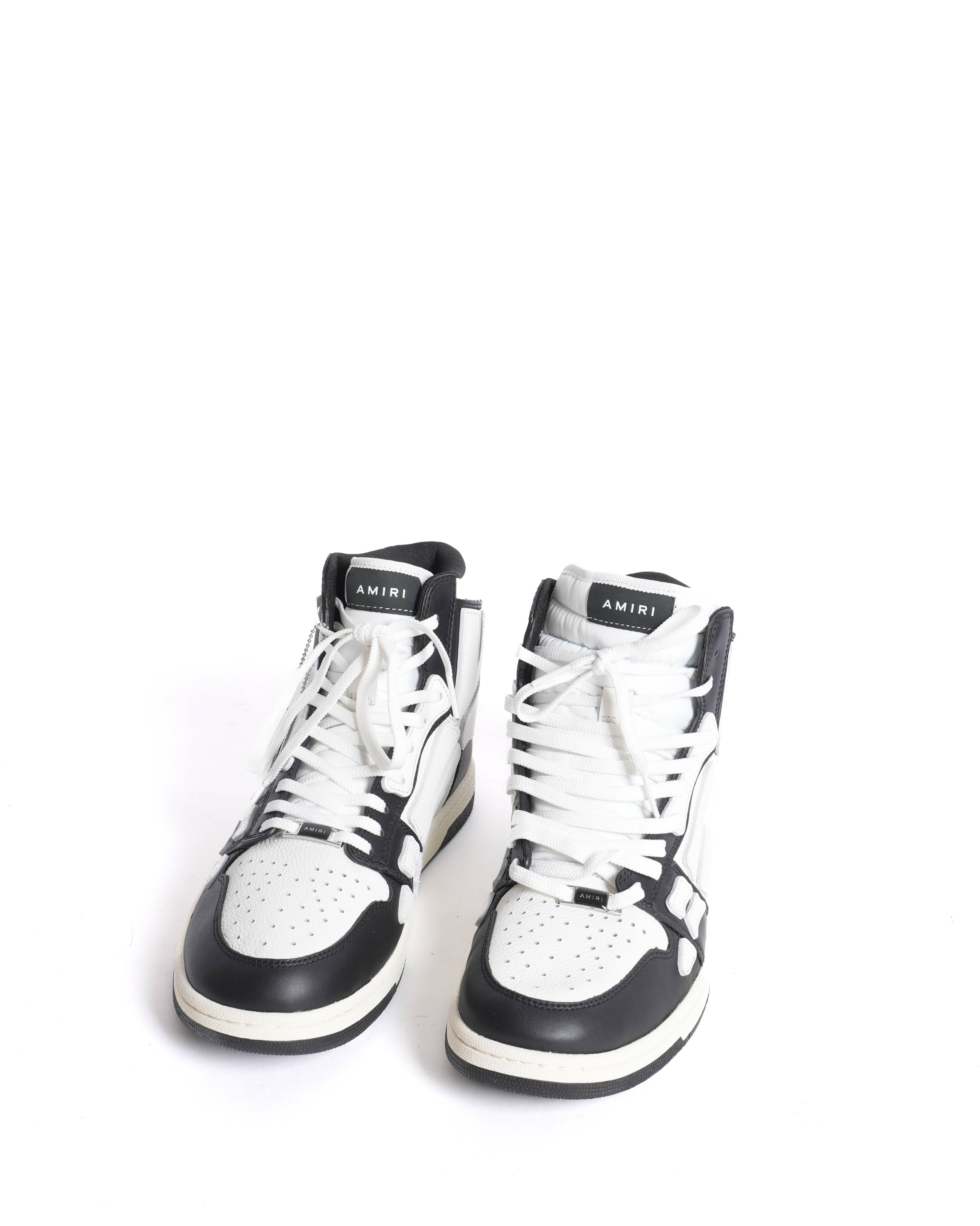 New Amiri Skel Leather high trainers