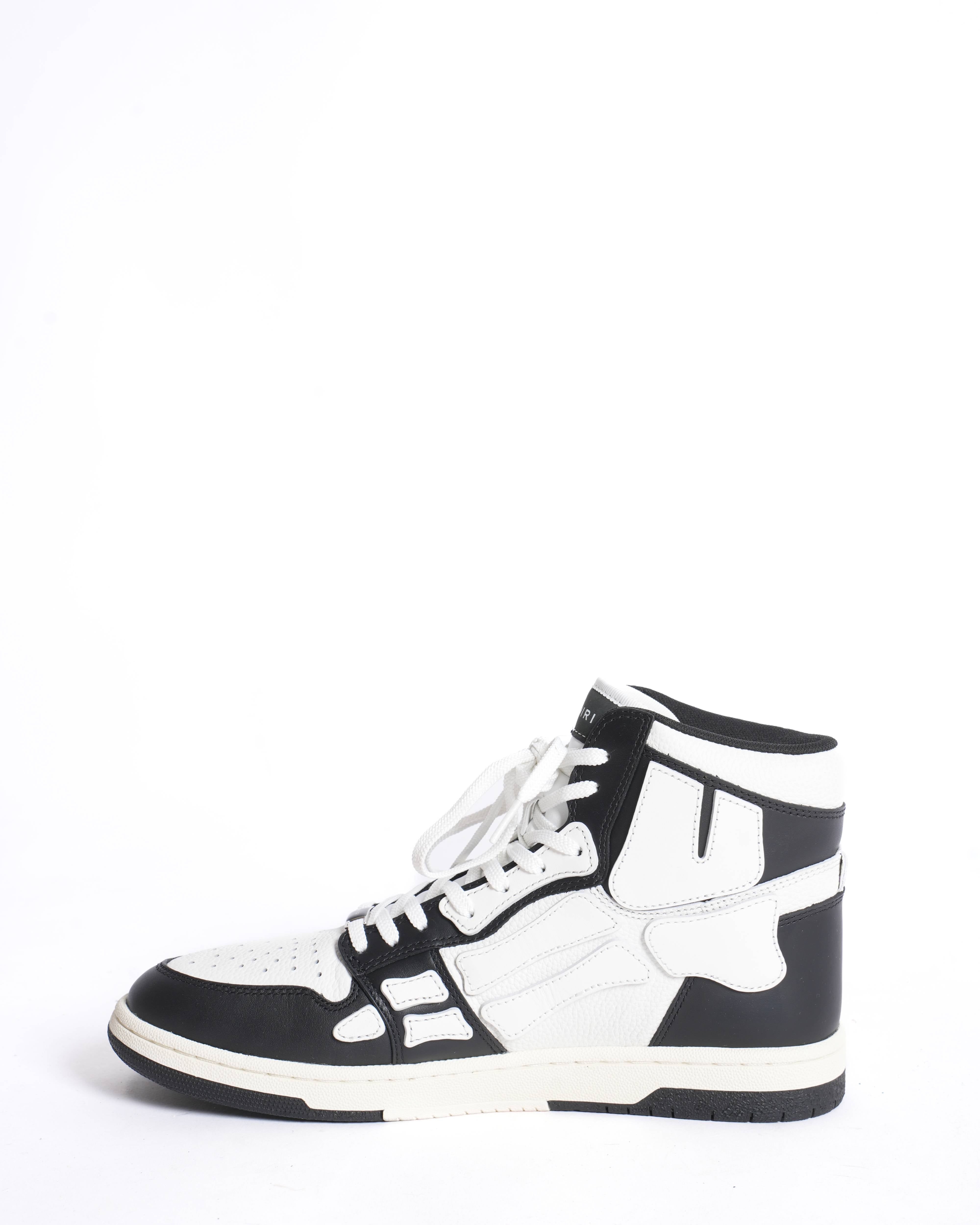 New Amiri Skel Leather high trainers