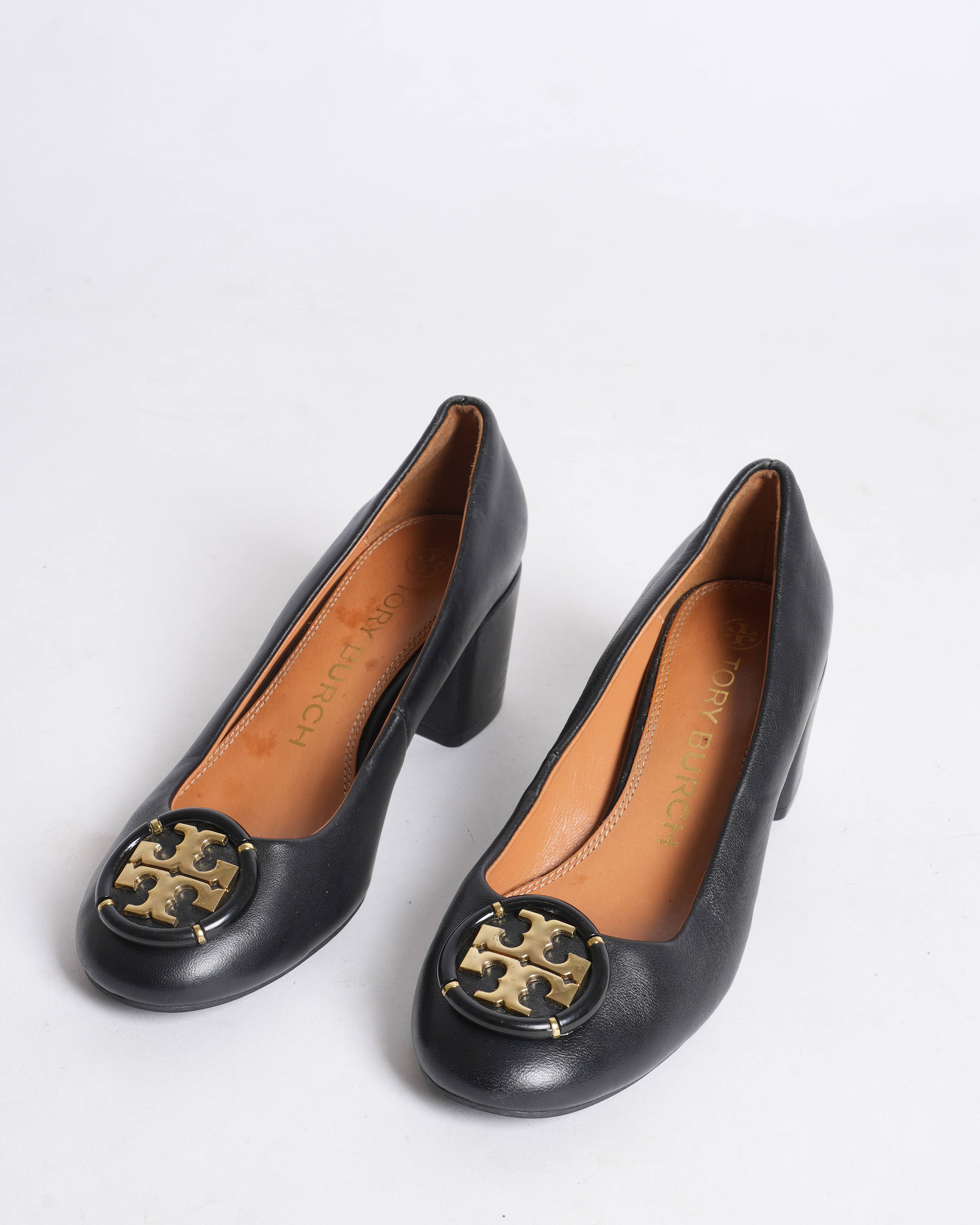 Tory Burch black ballet heels
