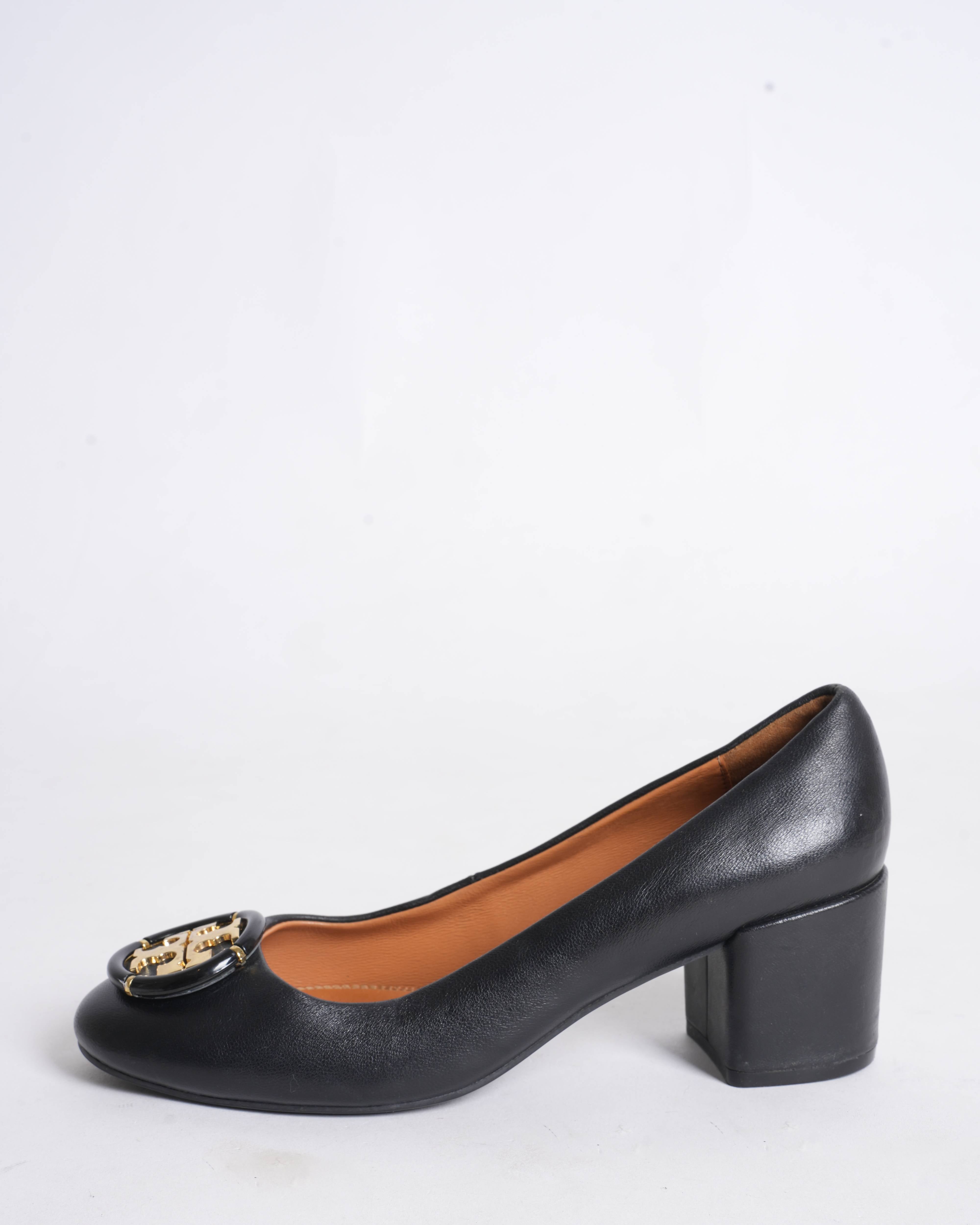 Tory Burch black ballet heels