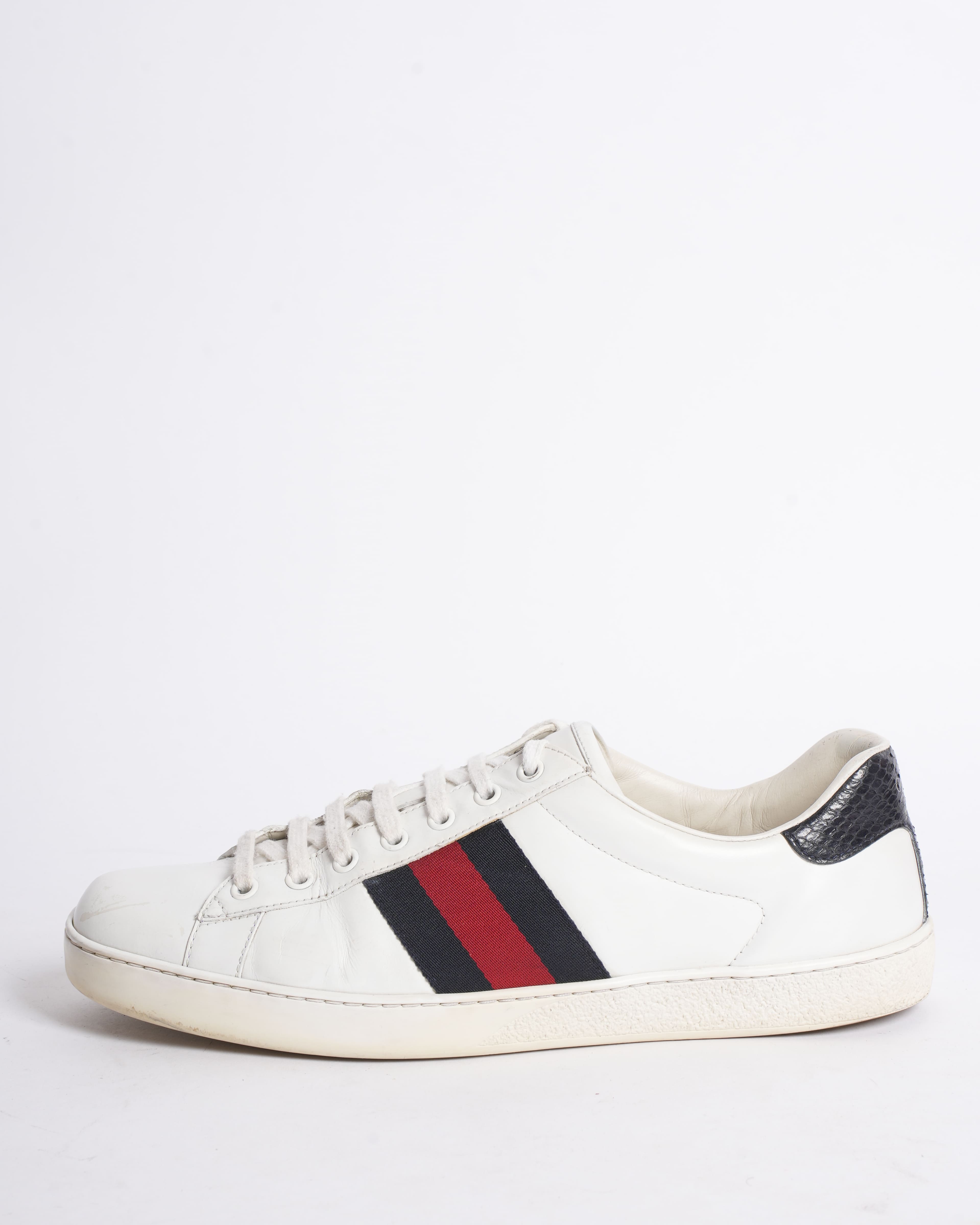 Gucci Ace Men's Sneakers In White