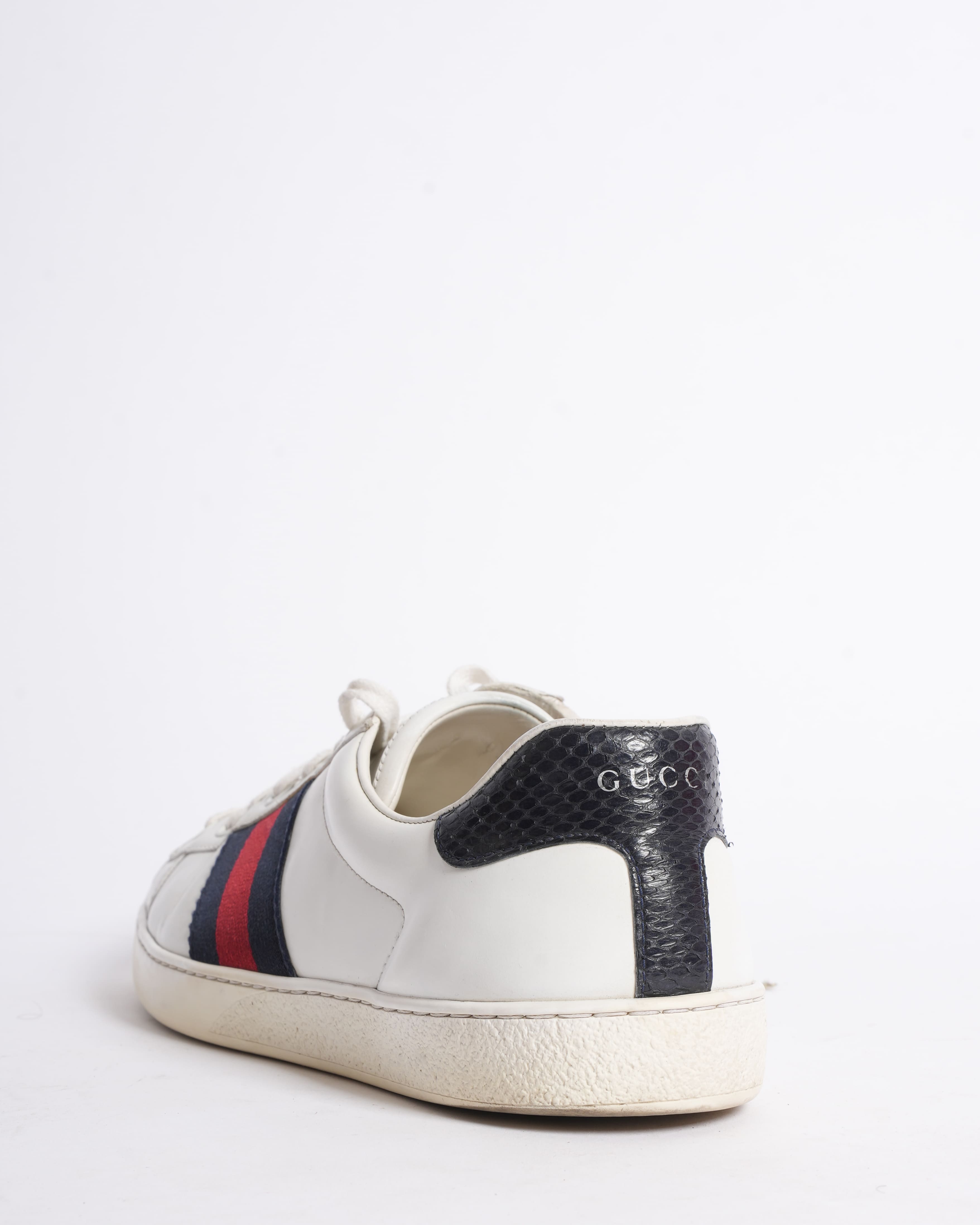Gucci Ace Men's Sneakers In White