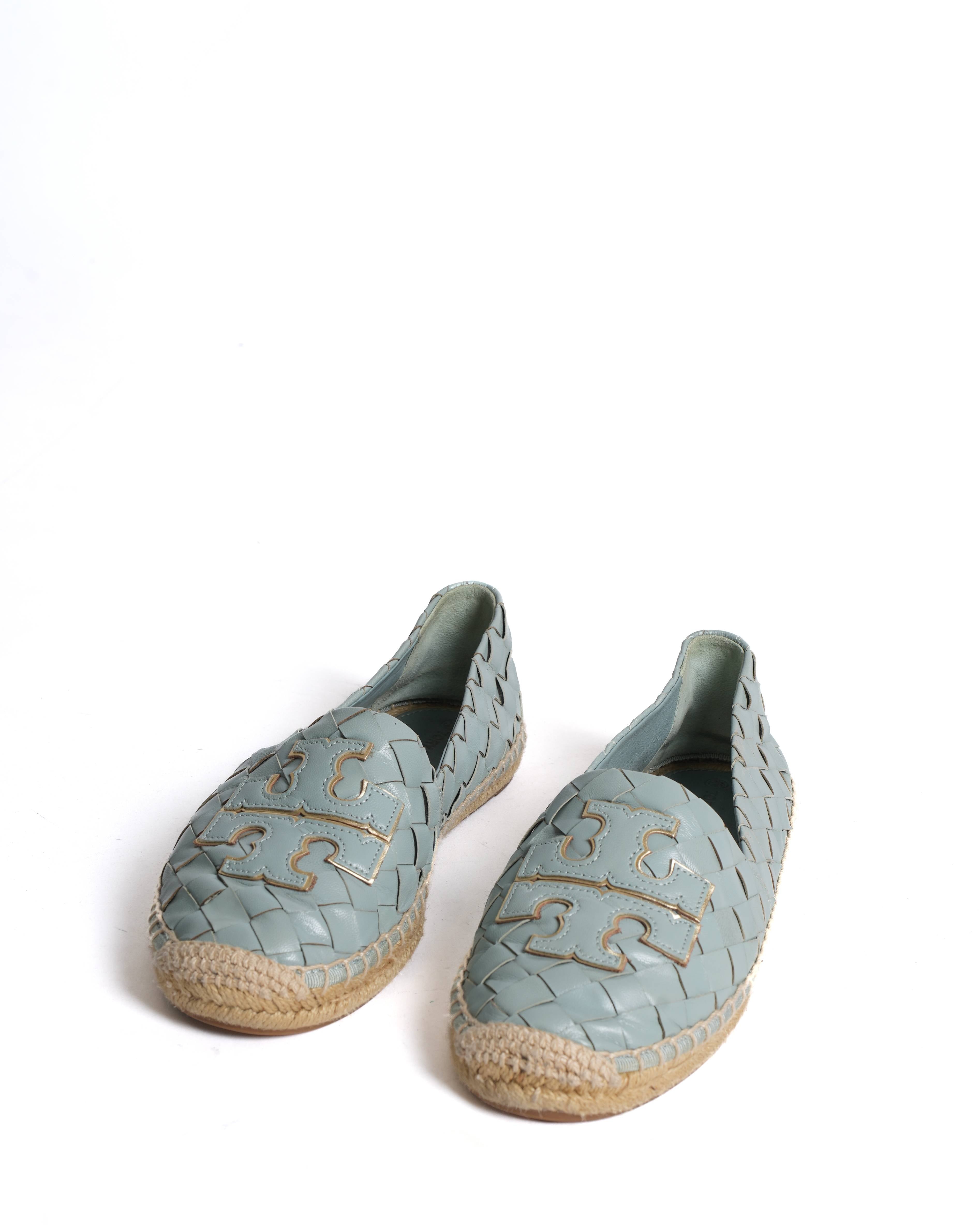 Tory burch ines woven espadrilles