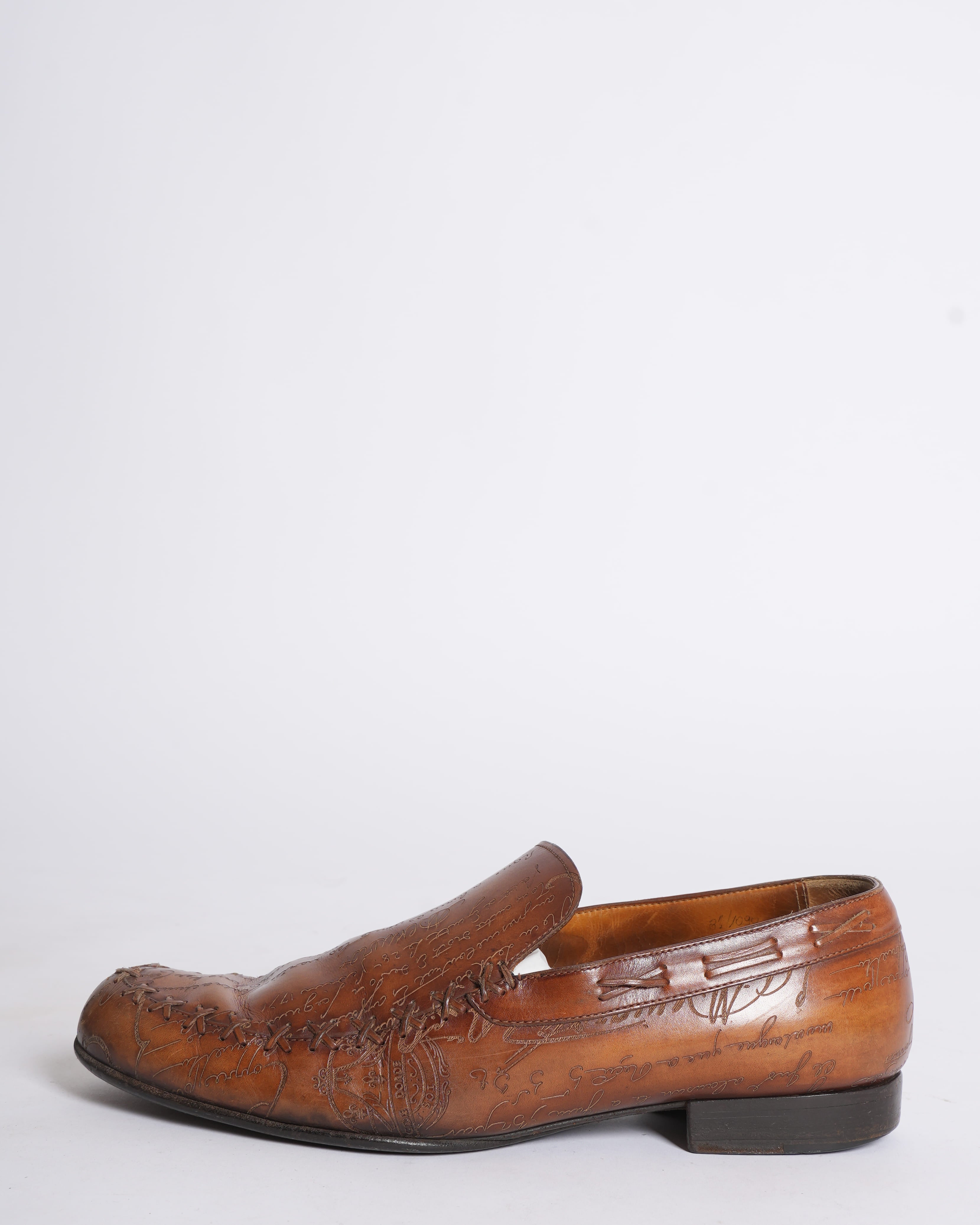Berluti Men's Loafers In Brown