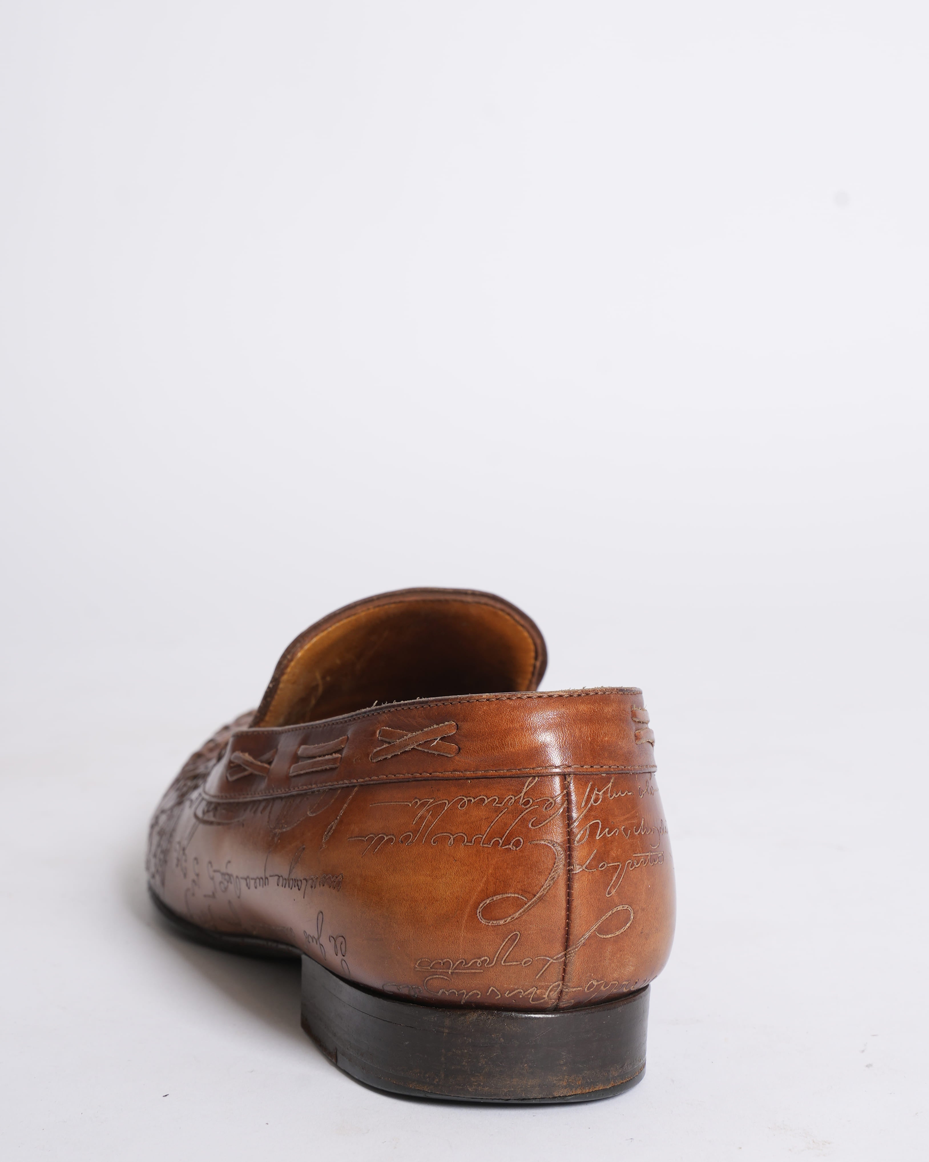 Berluti Men's Loafers In Brown