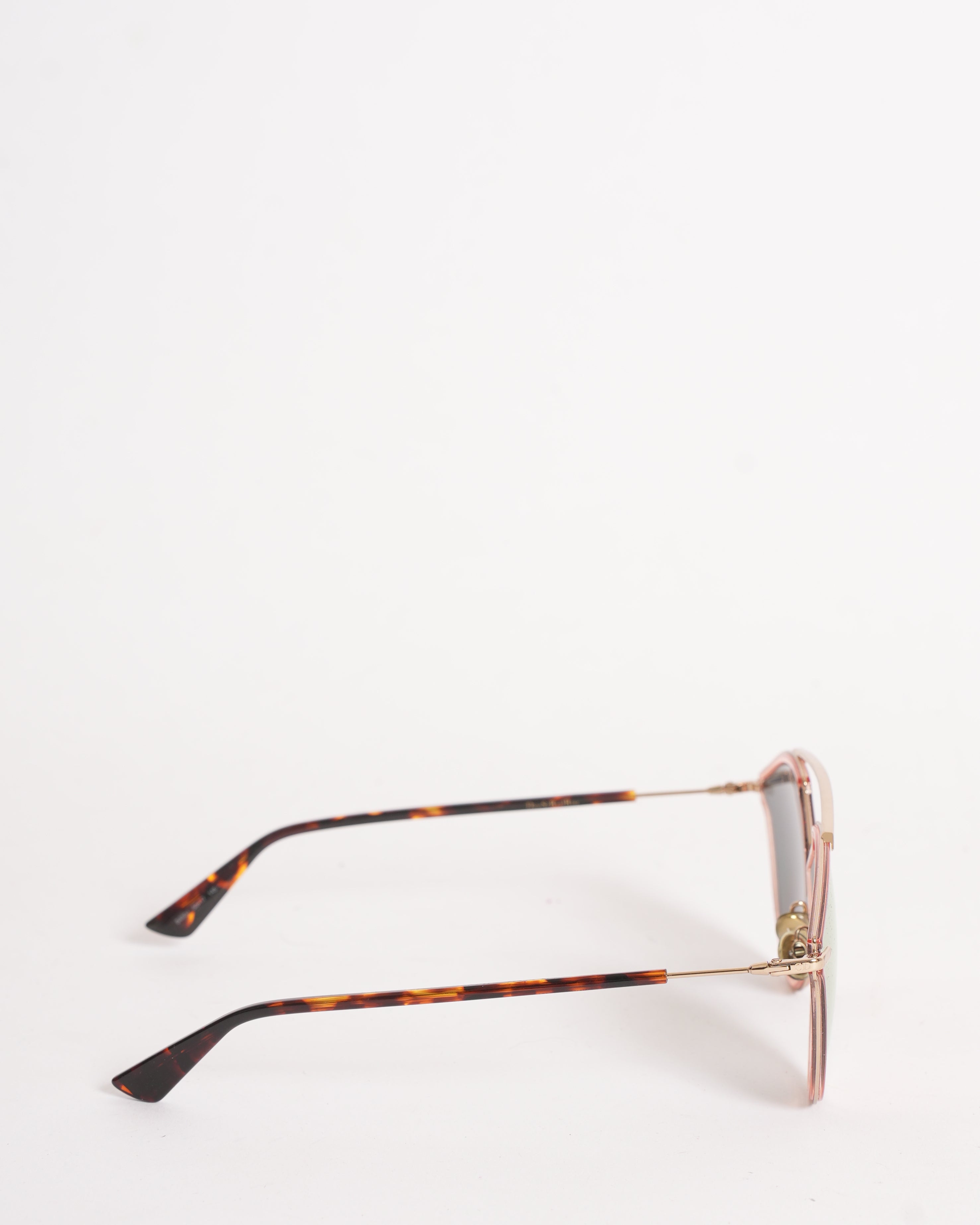 Chrstian Dior Mirrored Geometric Sunglasses