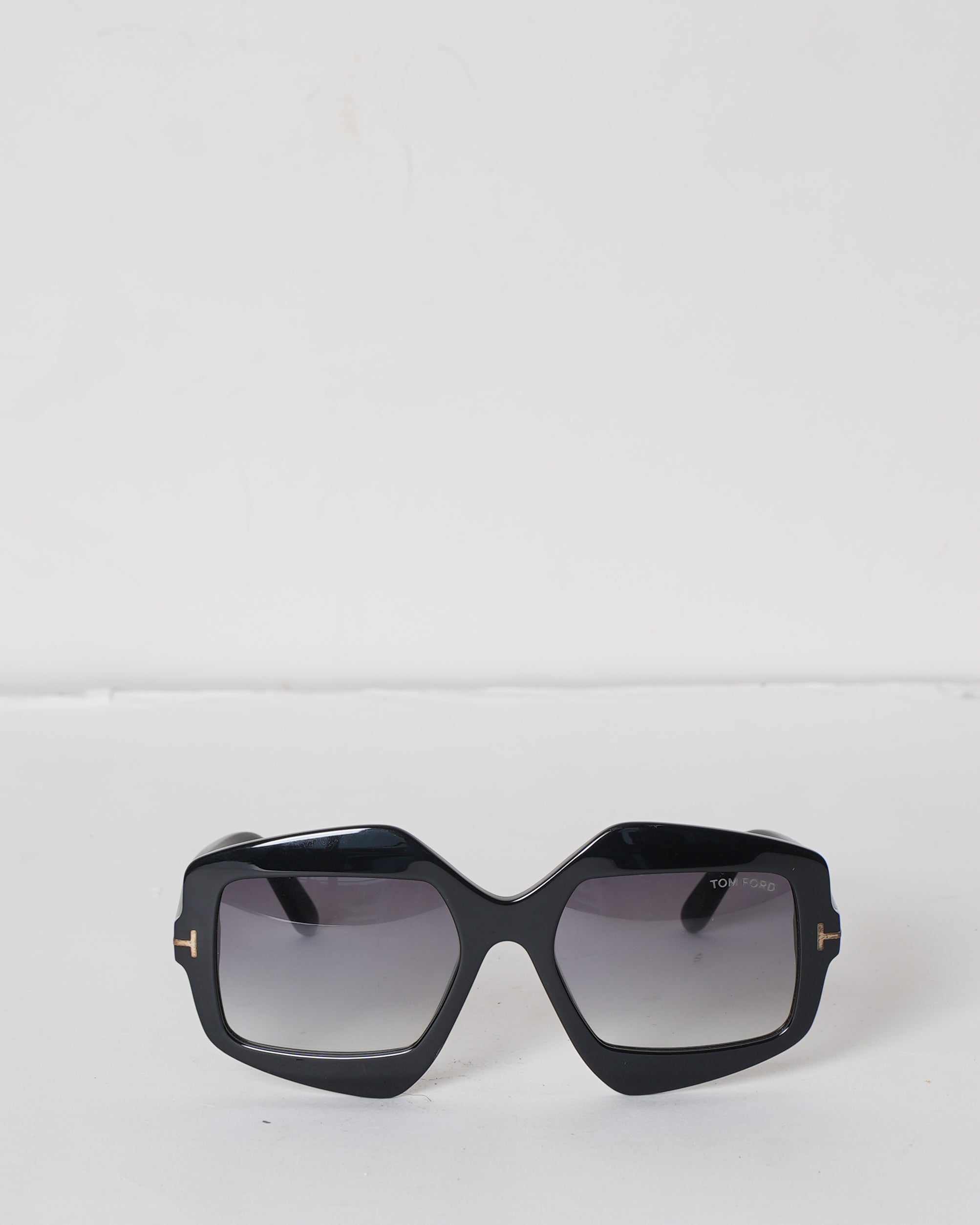 Tom Ford Black Chunky Sunglasses