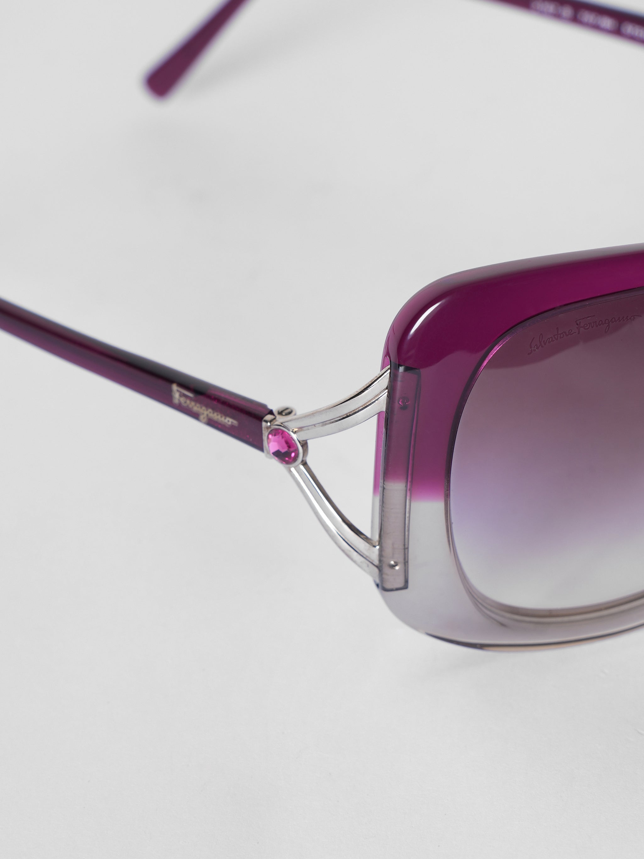New Ferragamo Gradiant Sunglasses