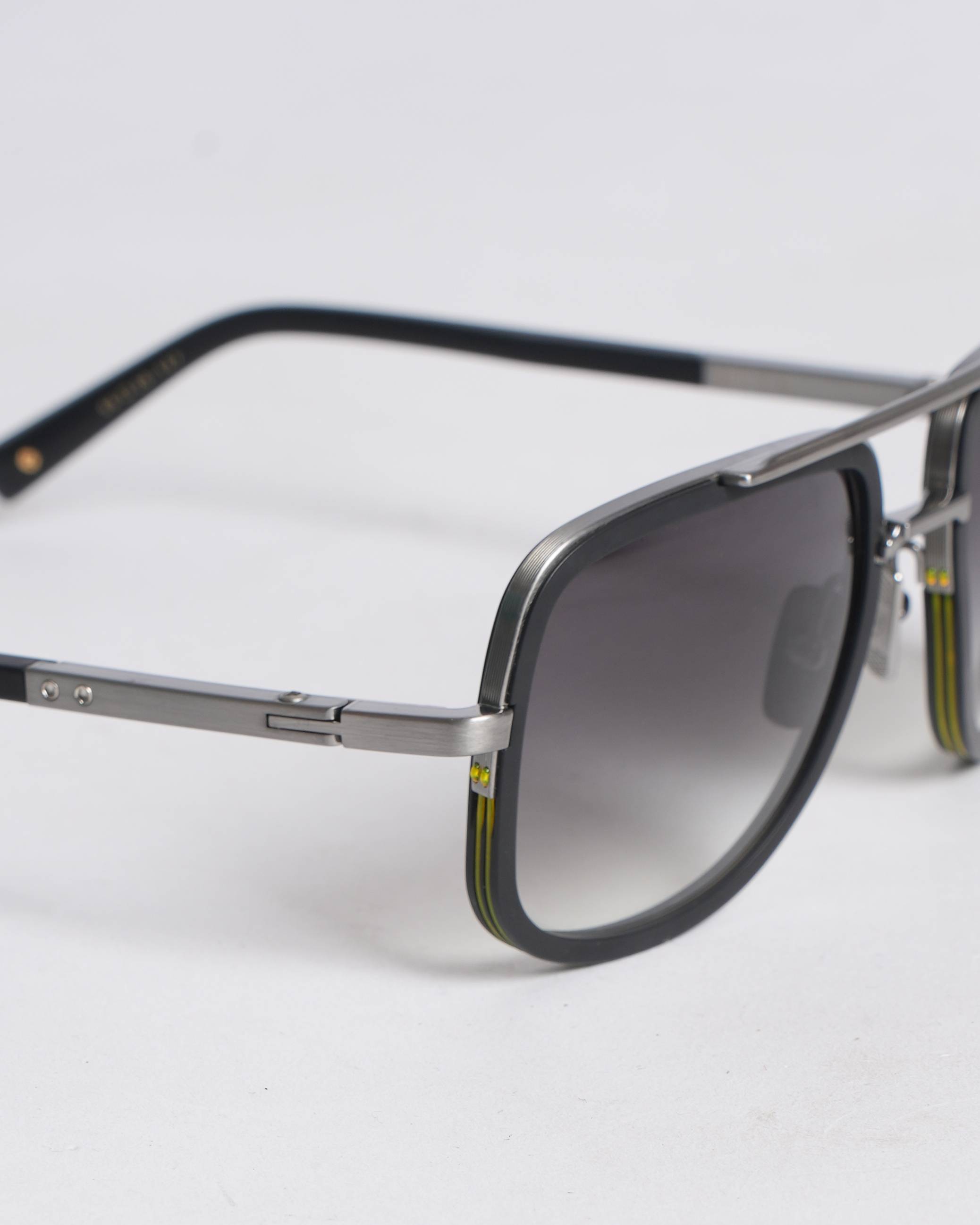 New Dita mach one silver frame sunglasses