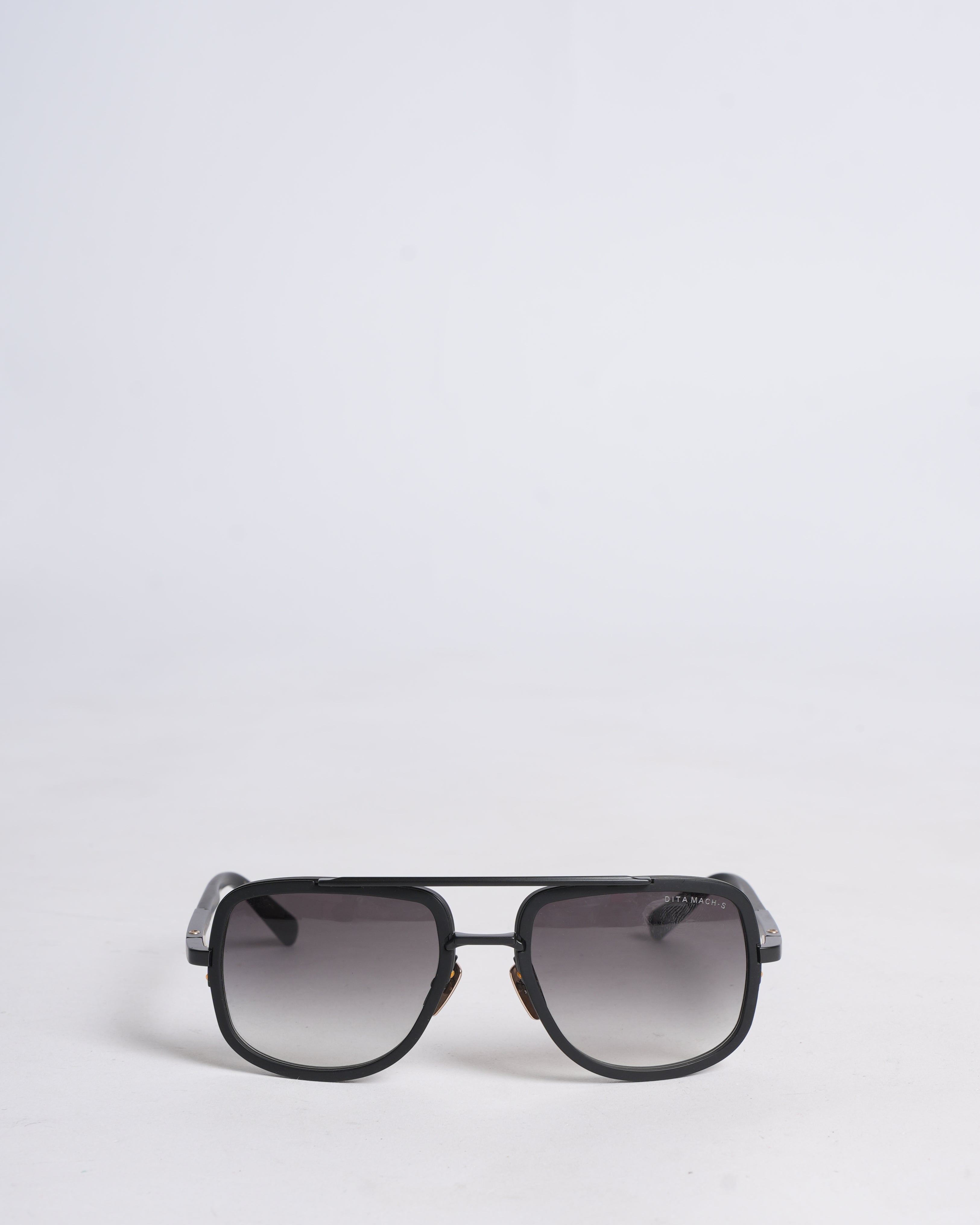 New Dita men full rim black square sunglasses