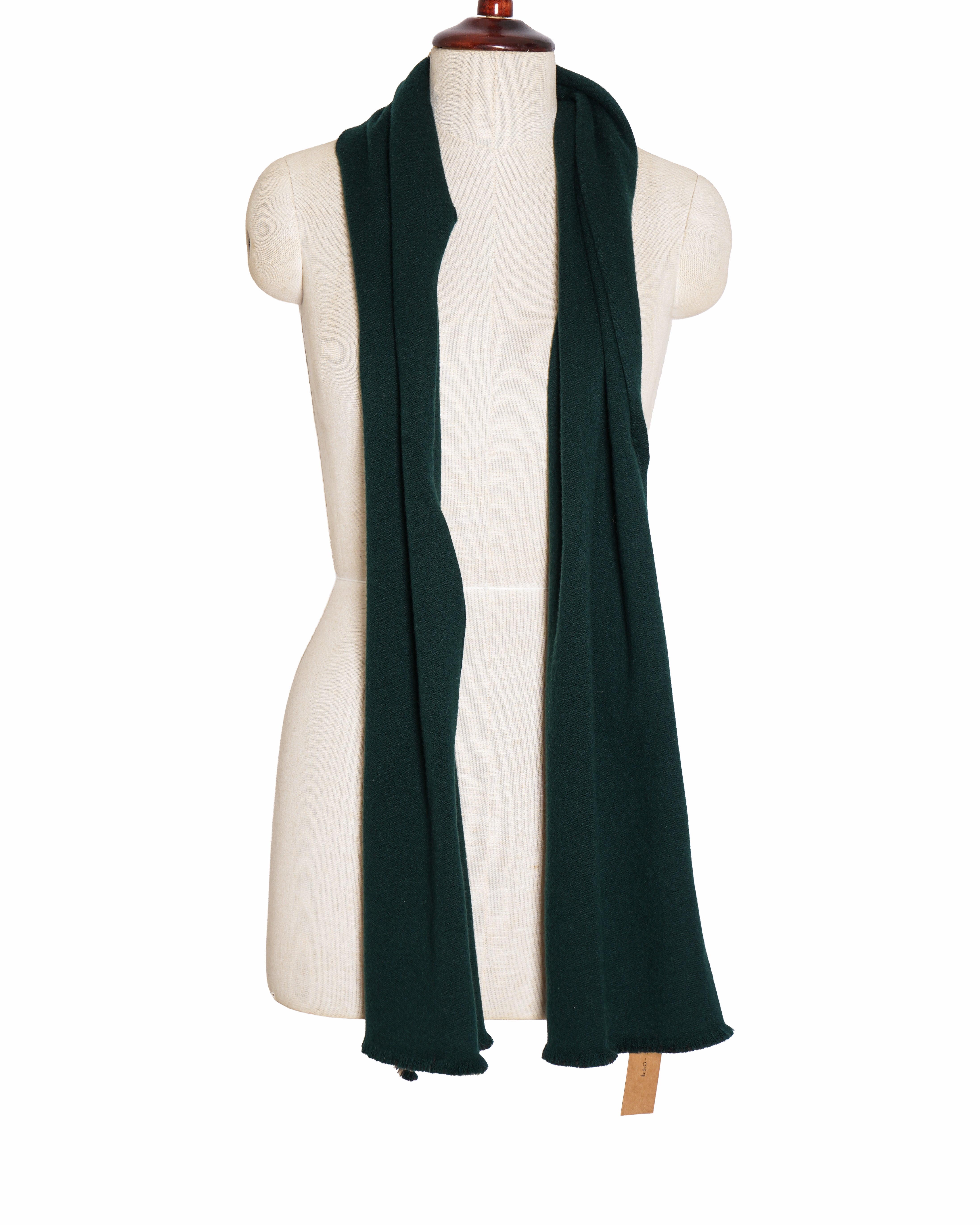 Gucci Reversible Green & Brown GG Monogram Wool Scarf