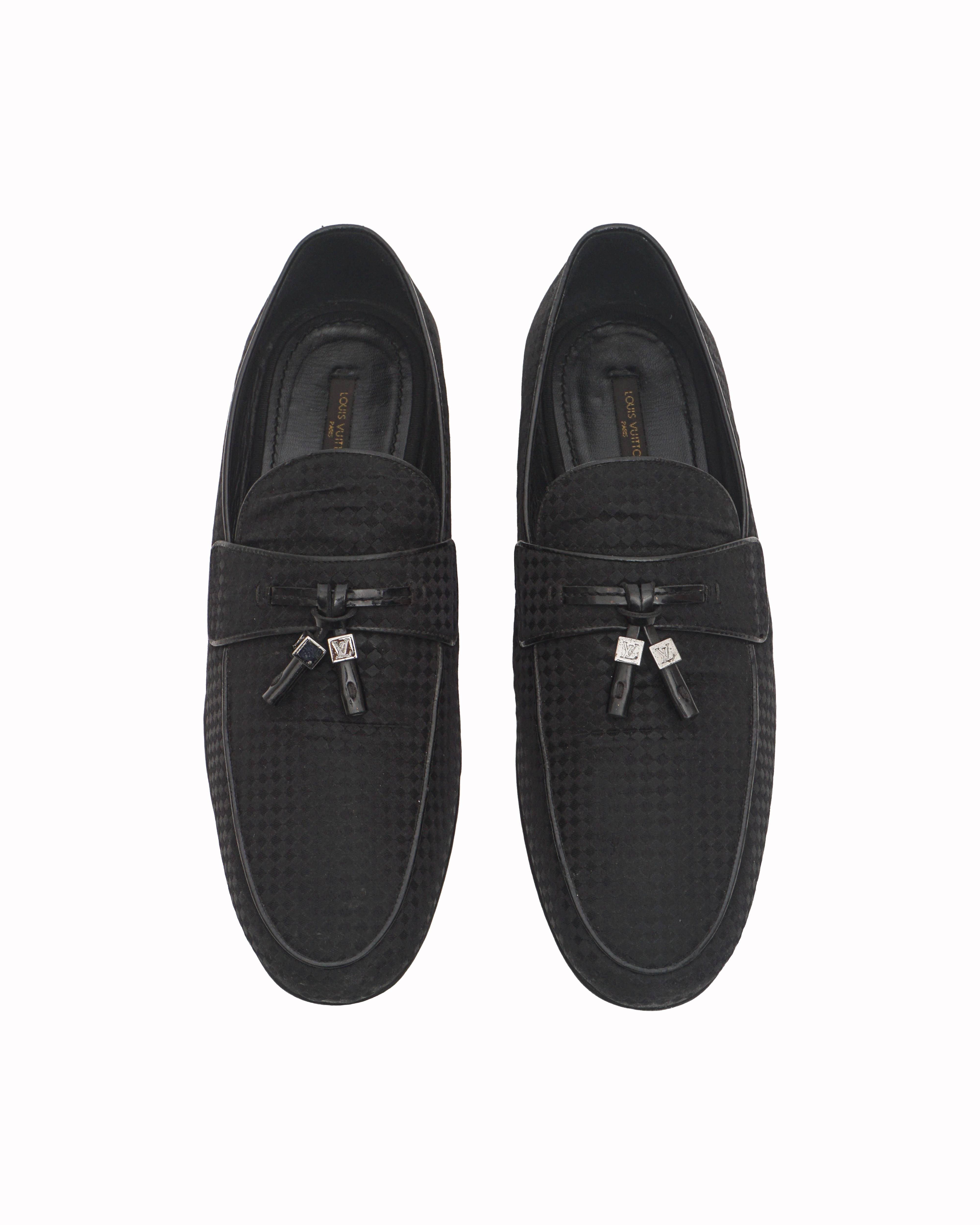 Louis Vuitton Damier Tassel Loafers