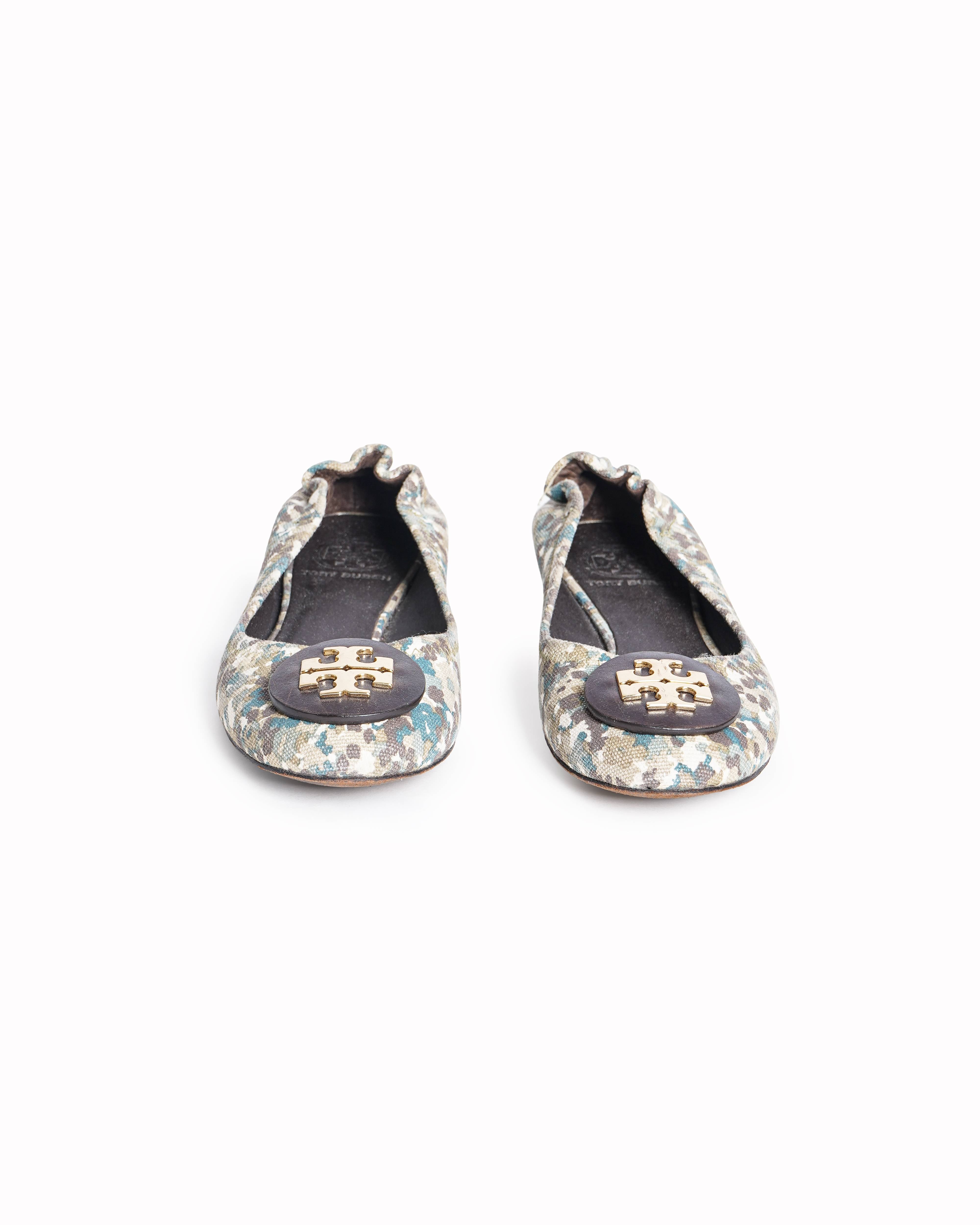Tory Burch Multicolour print ballet flats
