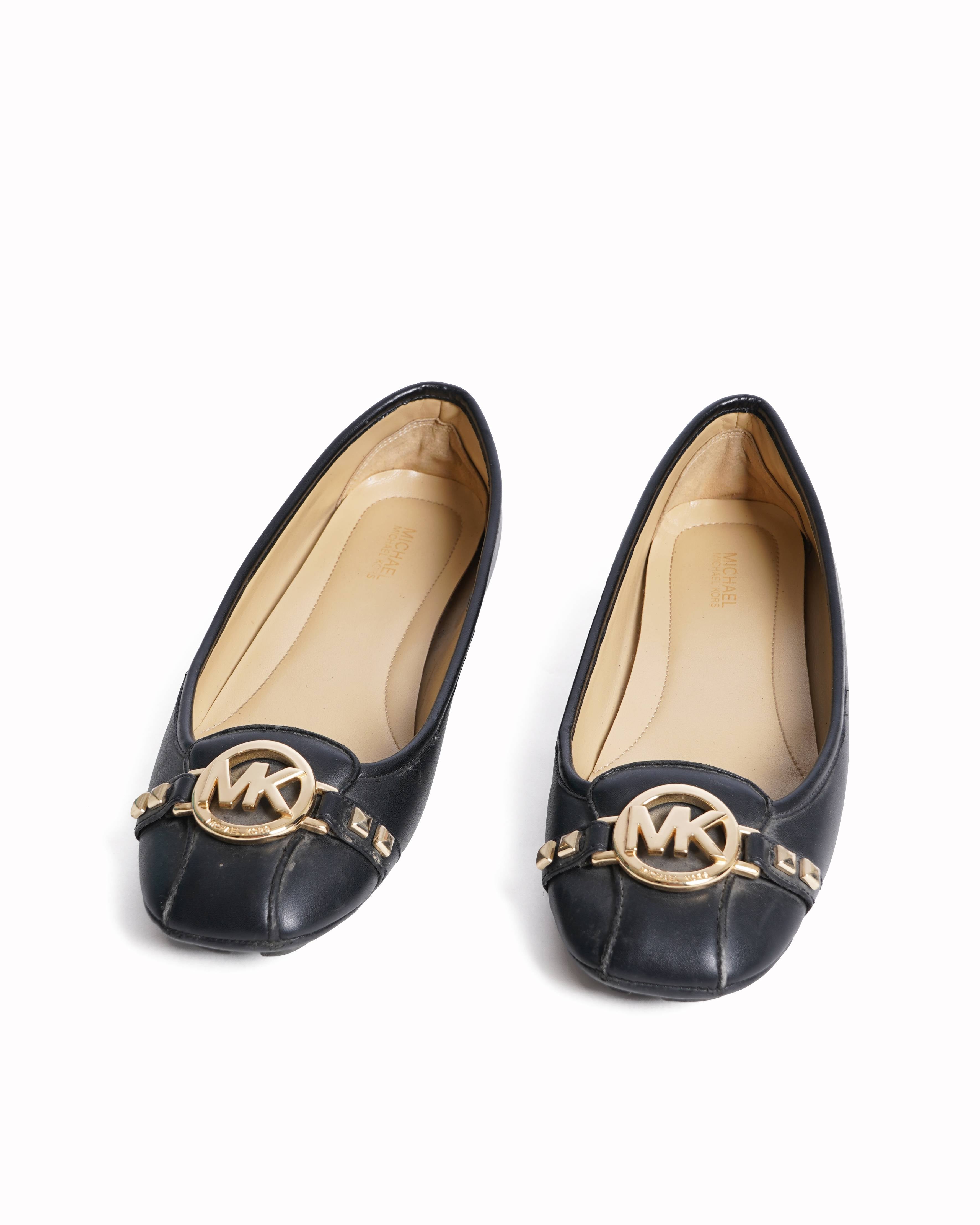 Michael Kors Women's Ballet Flats In Black