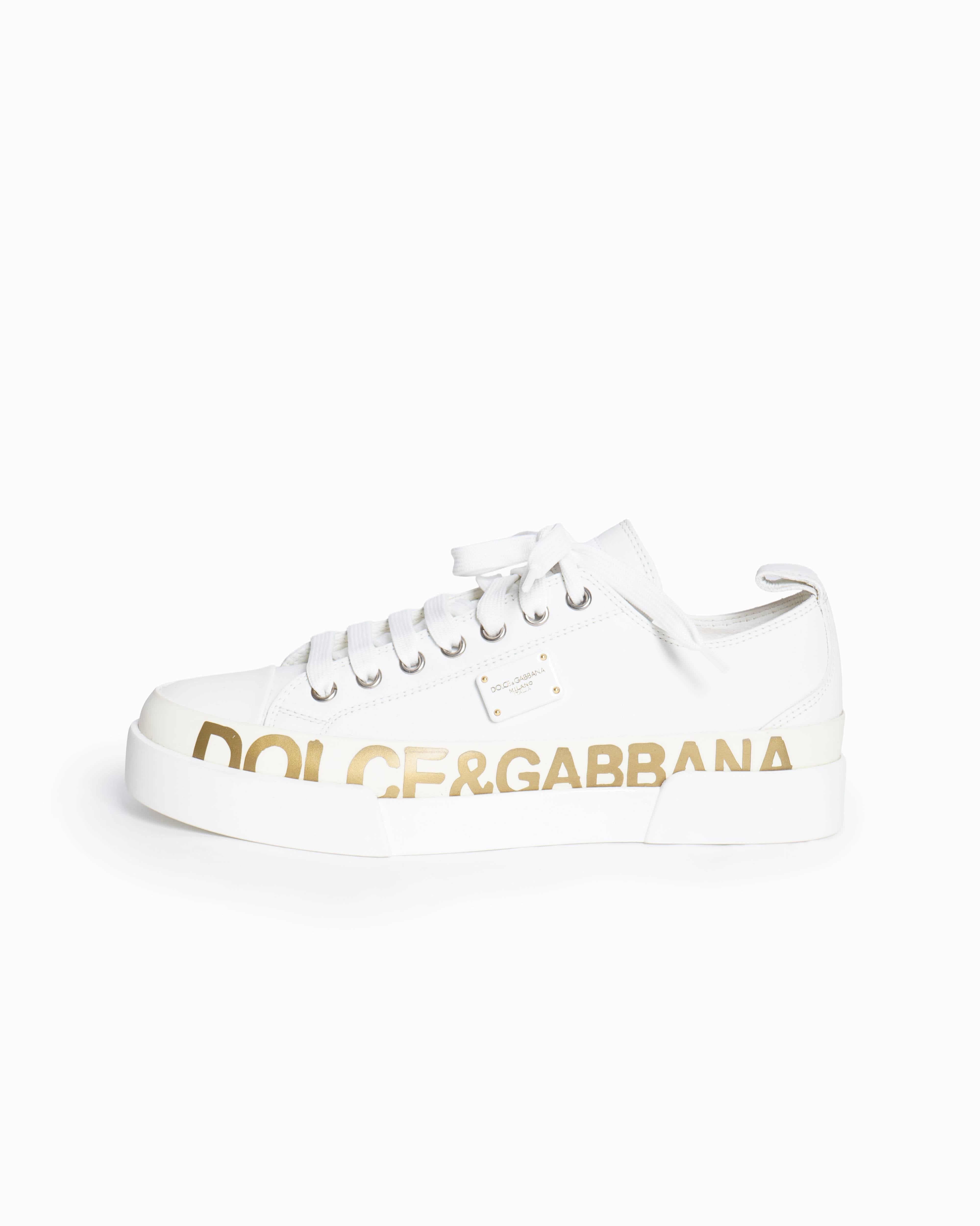 Dolce & Gabbana Women's Portofino Light Sneakers In White