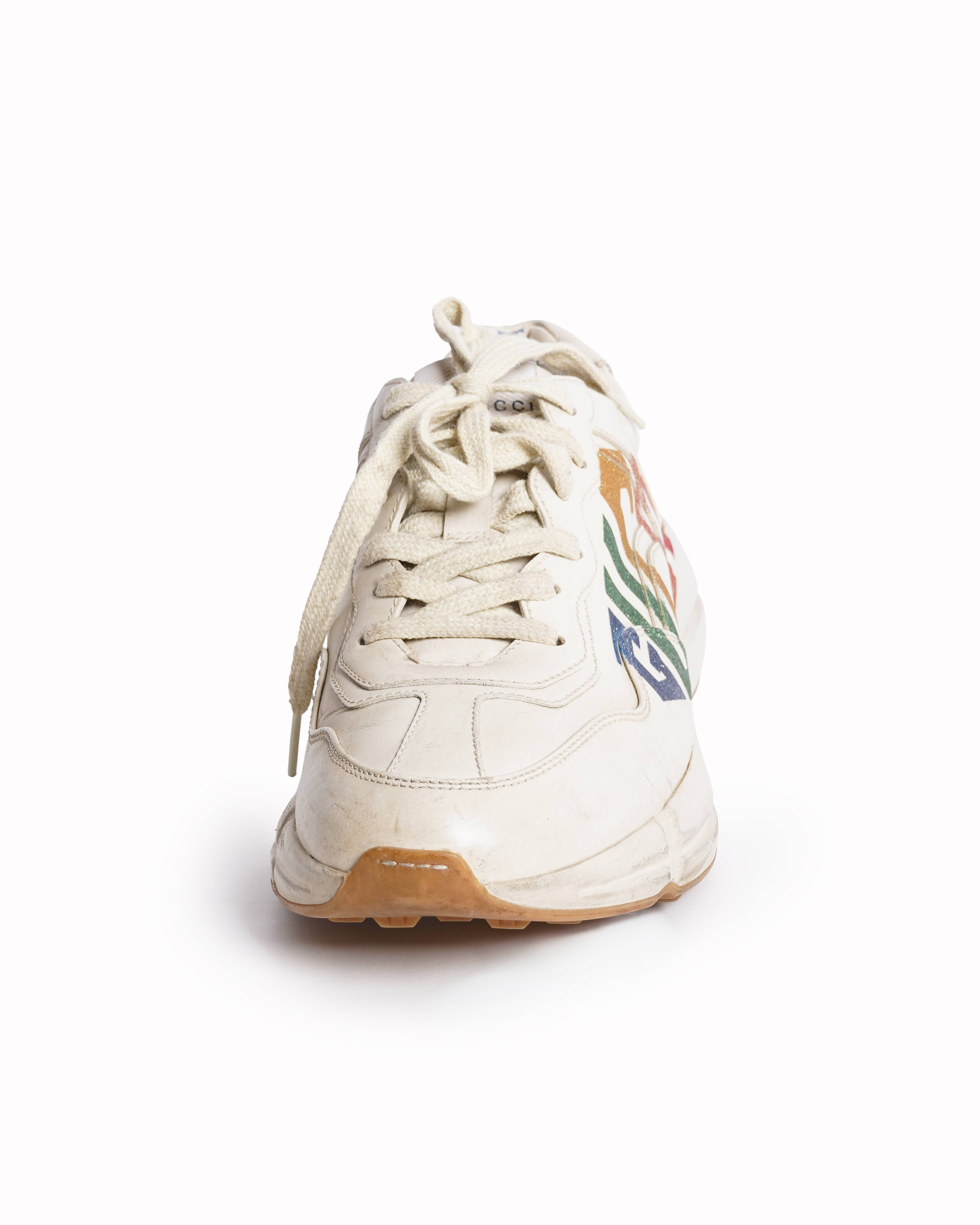 Gucci rhyton beige sneakers