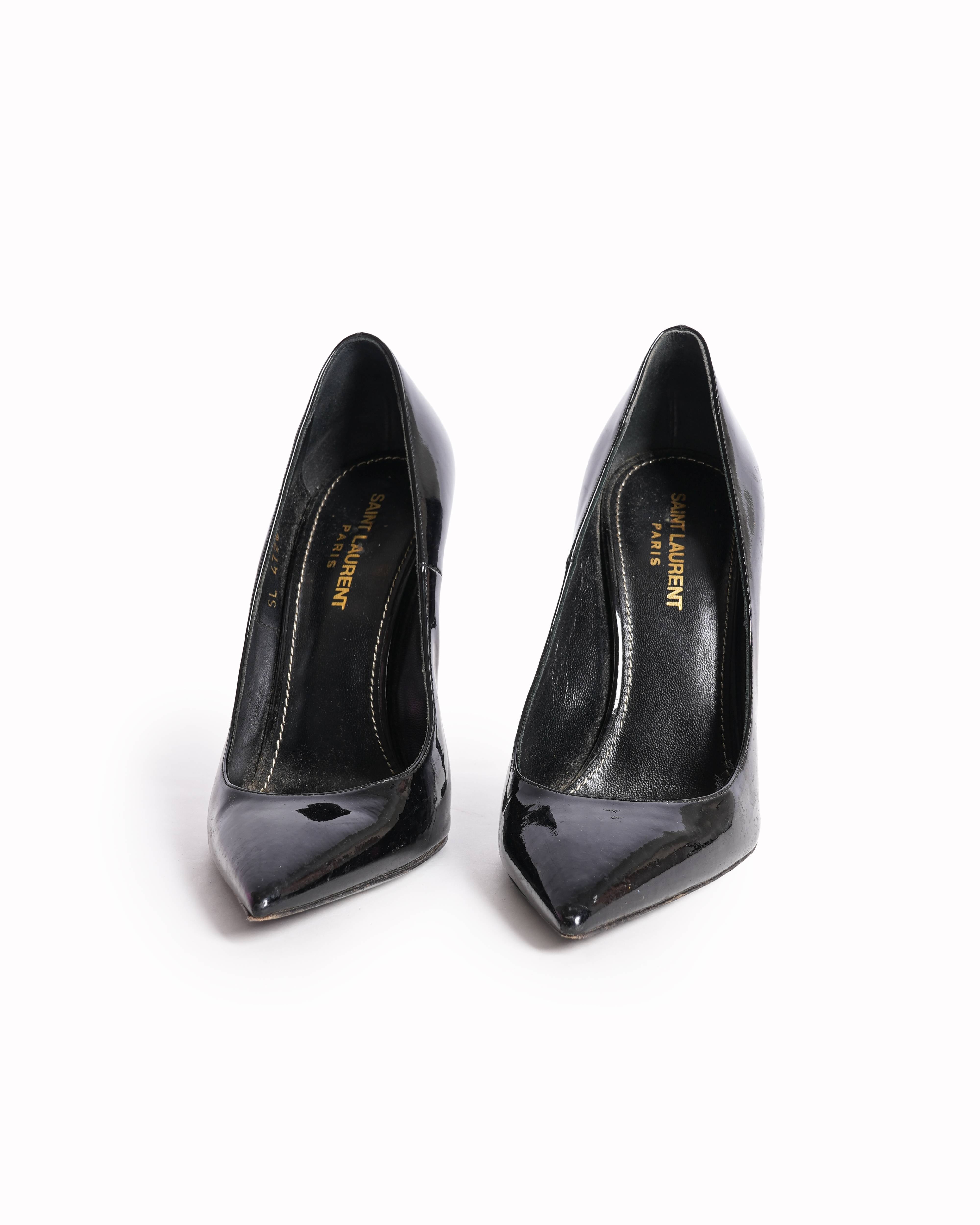 Saint Laurent Opyum Leather Pumps