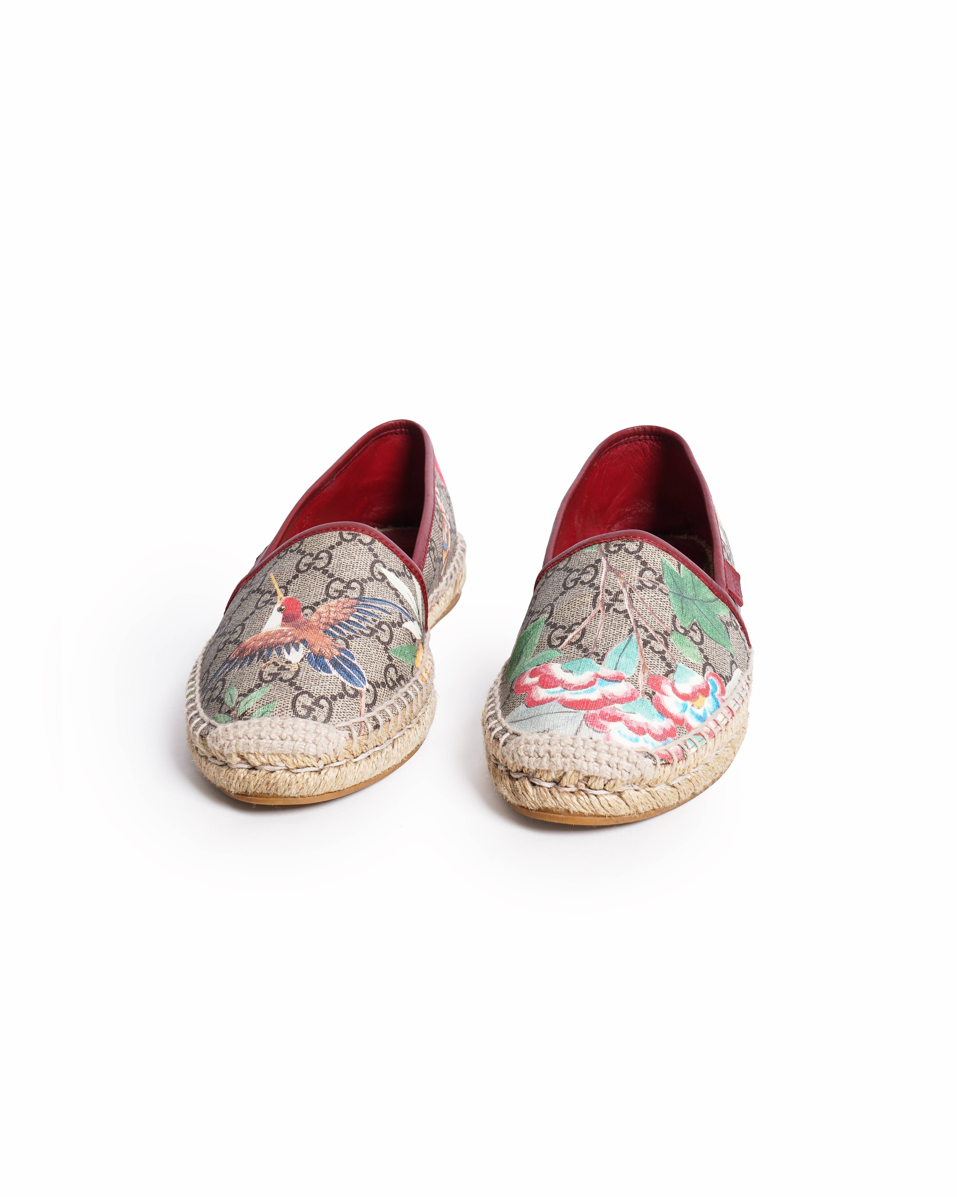 Gucci GG Supreme Tian Printed Espadrilles