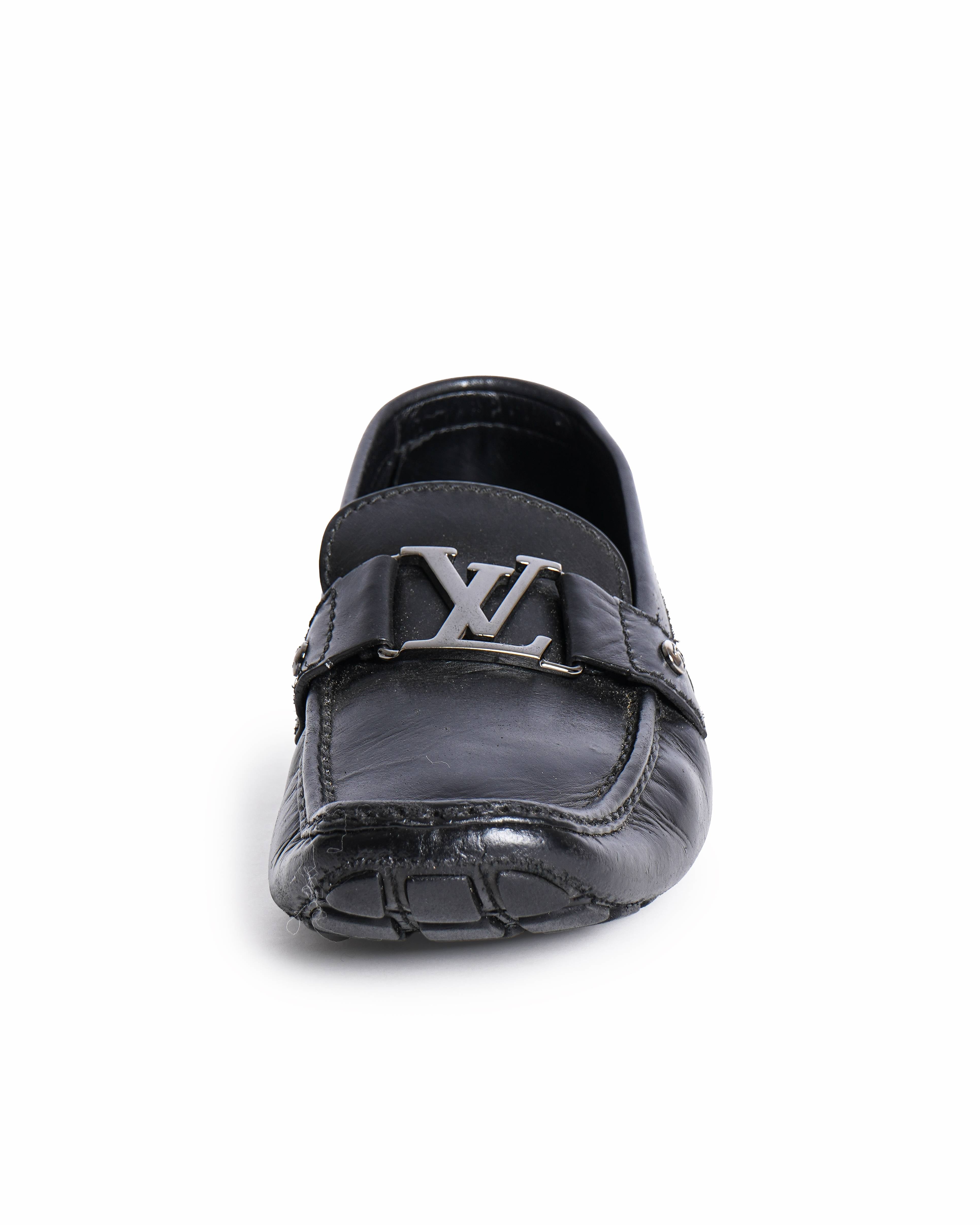 Louis Vuitton Monte Carlo Black Loafers