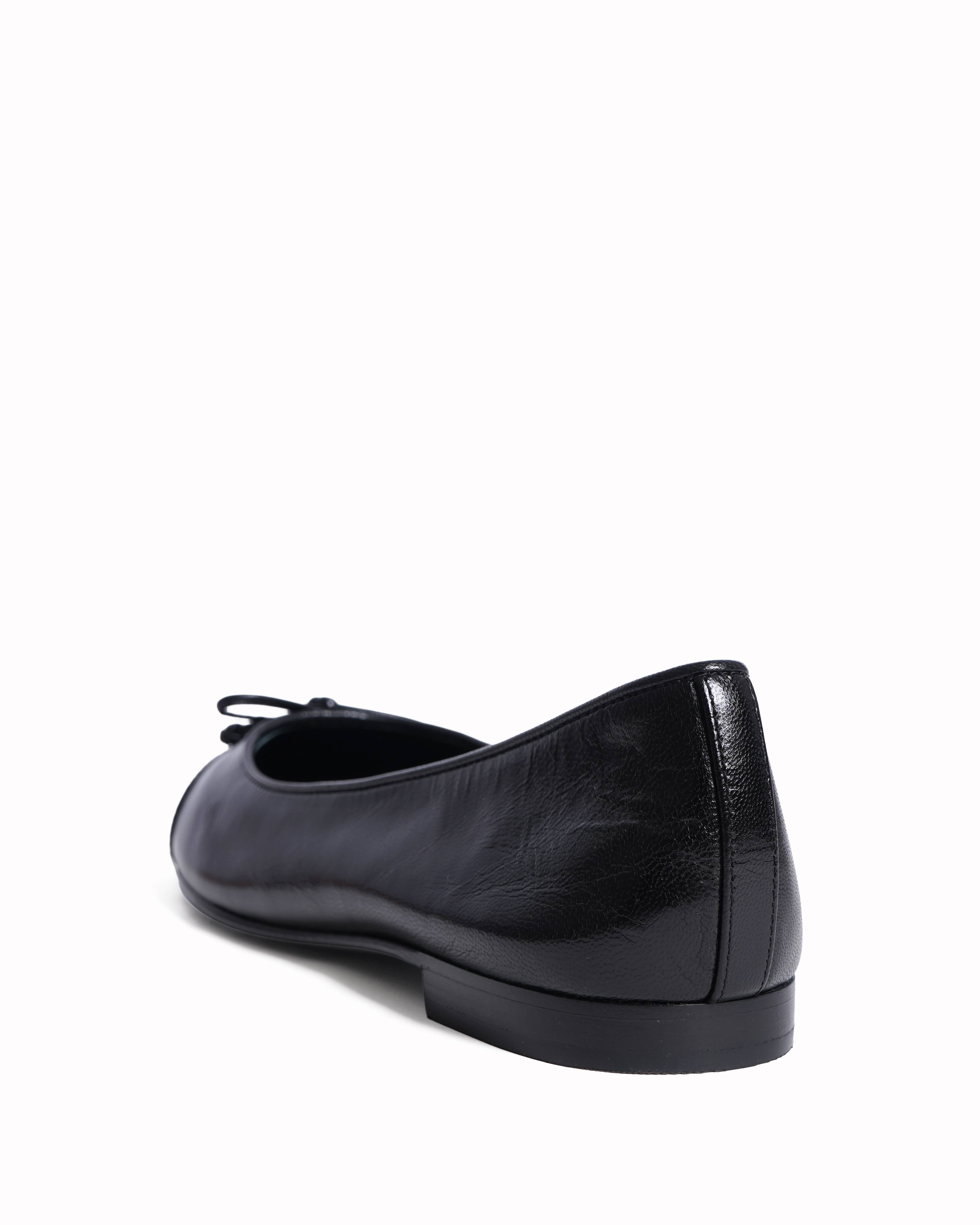 New Tory burch black ballet flats with bow