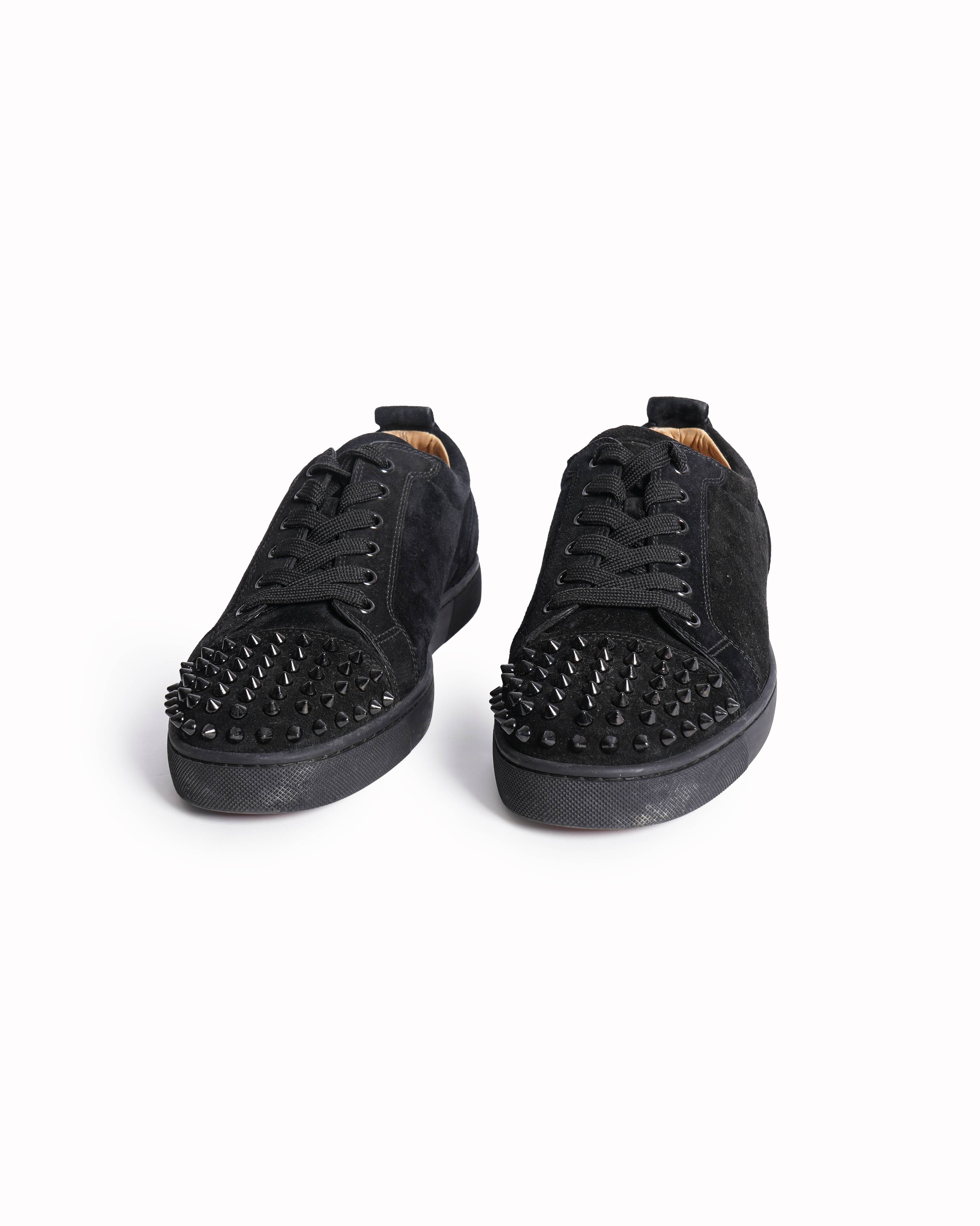 Christian Louboutin Louis Spikes Men's Sneakers In Black