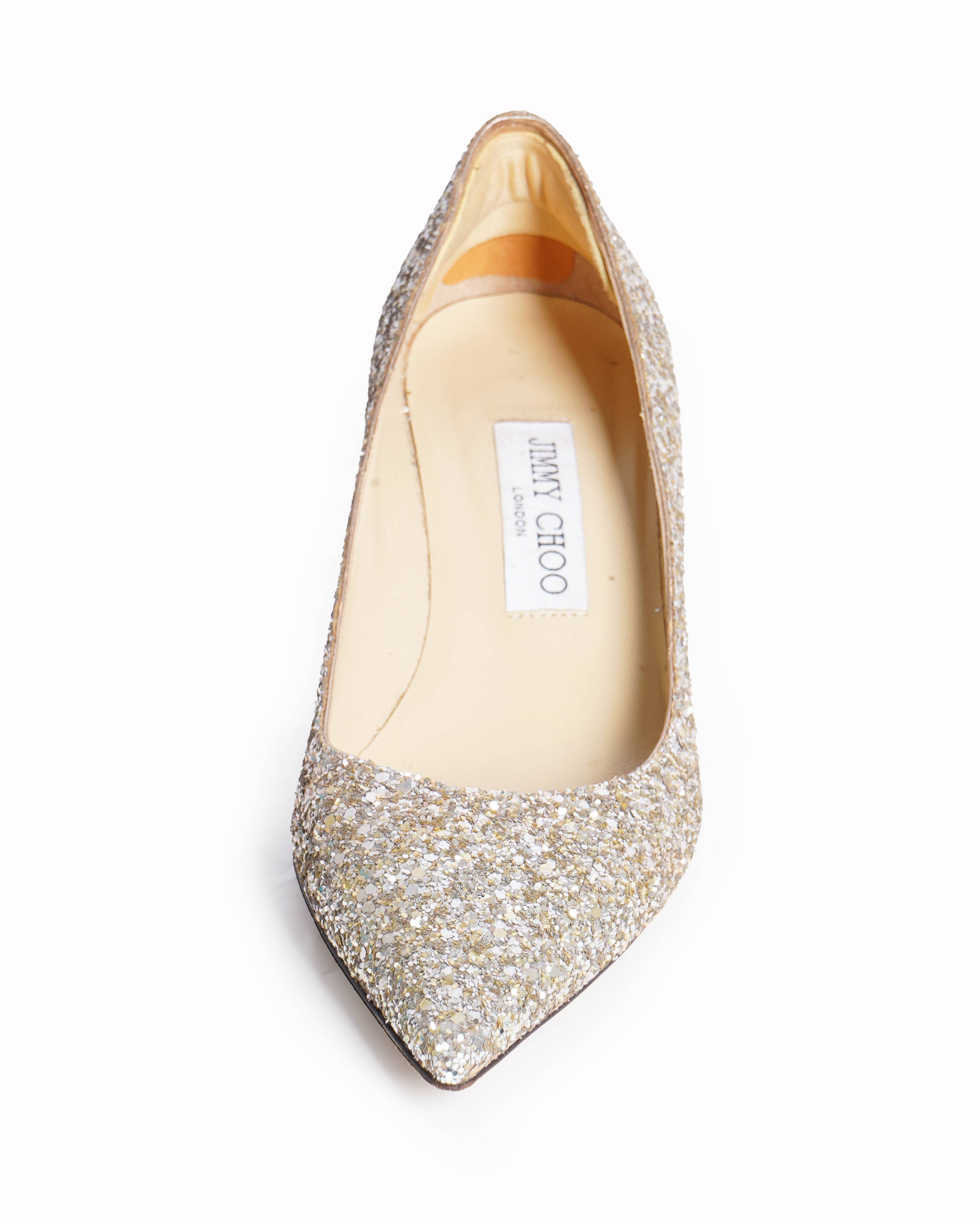 Jimmy Choo
Romy glitter heels