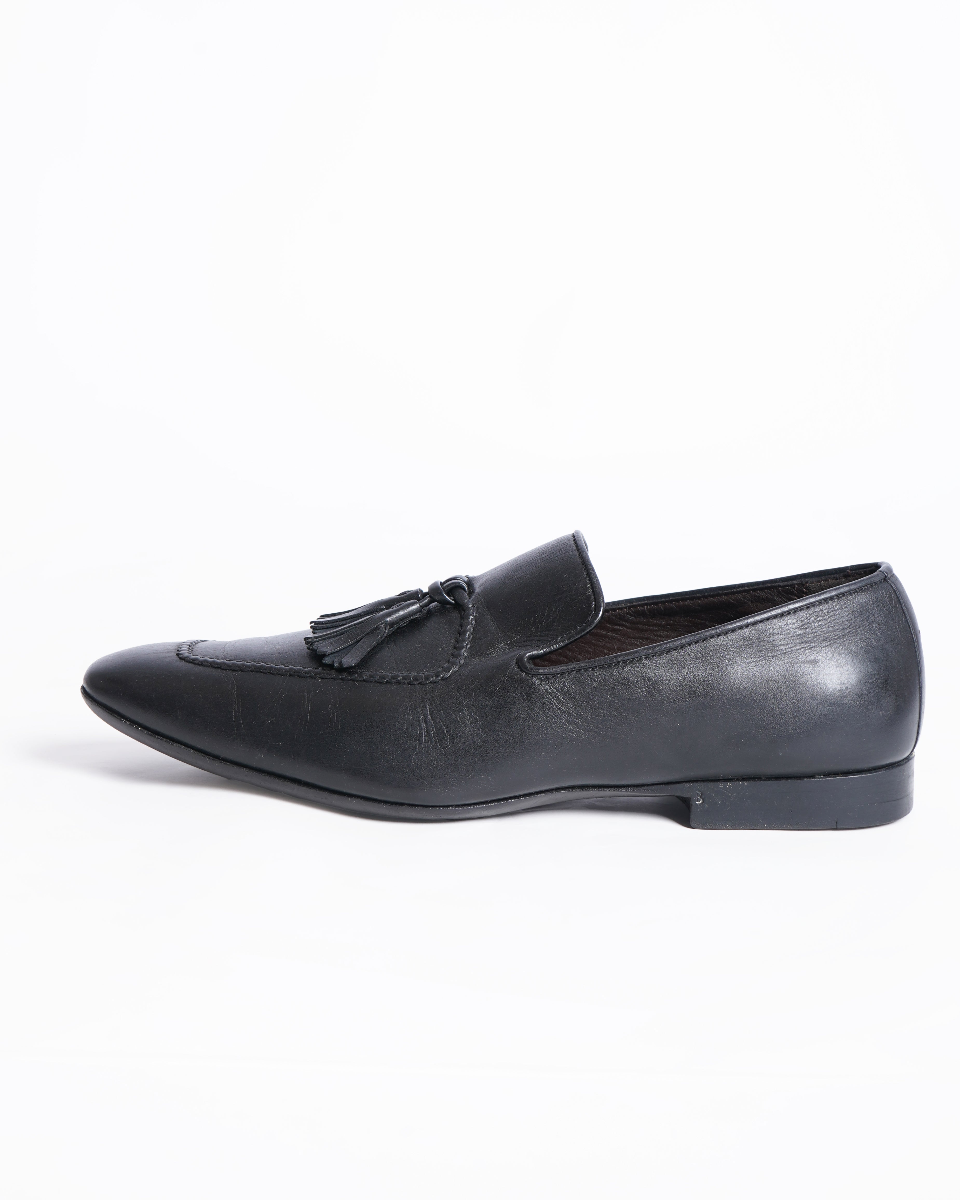 Berluti Loafers in Black Leather