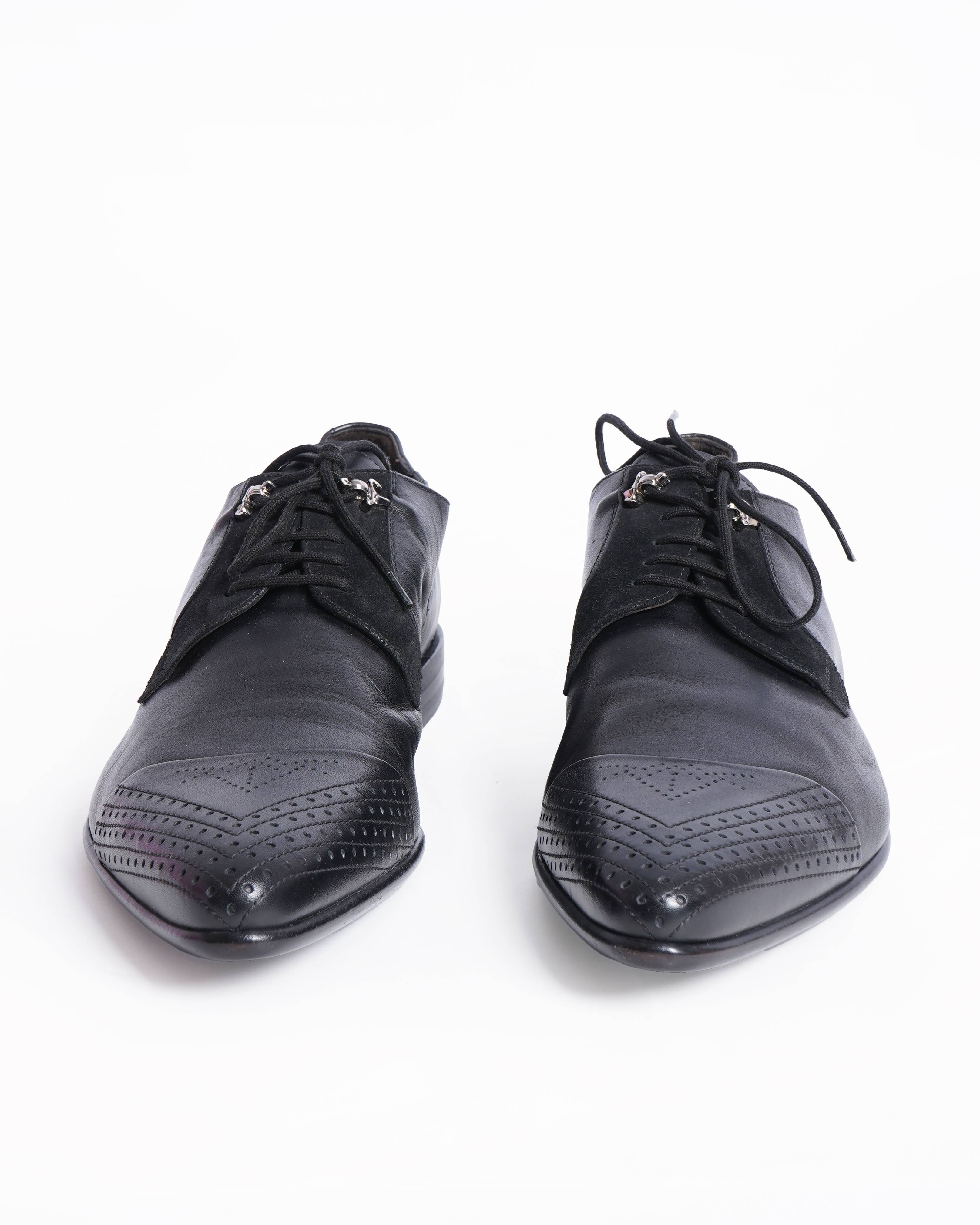 Cesare paciotti dagger shoes for men in black