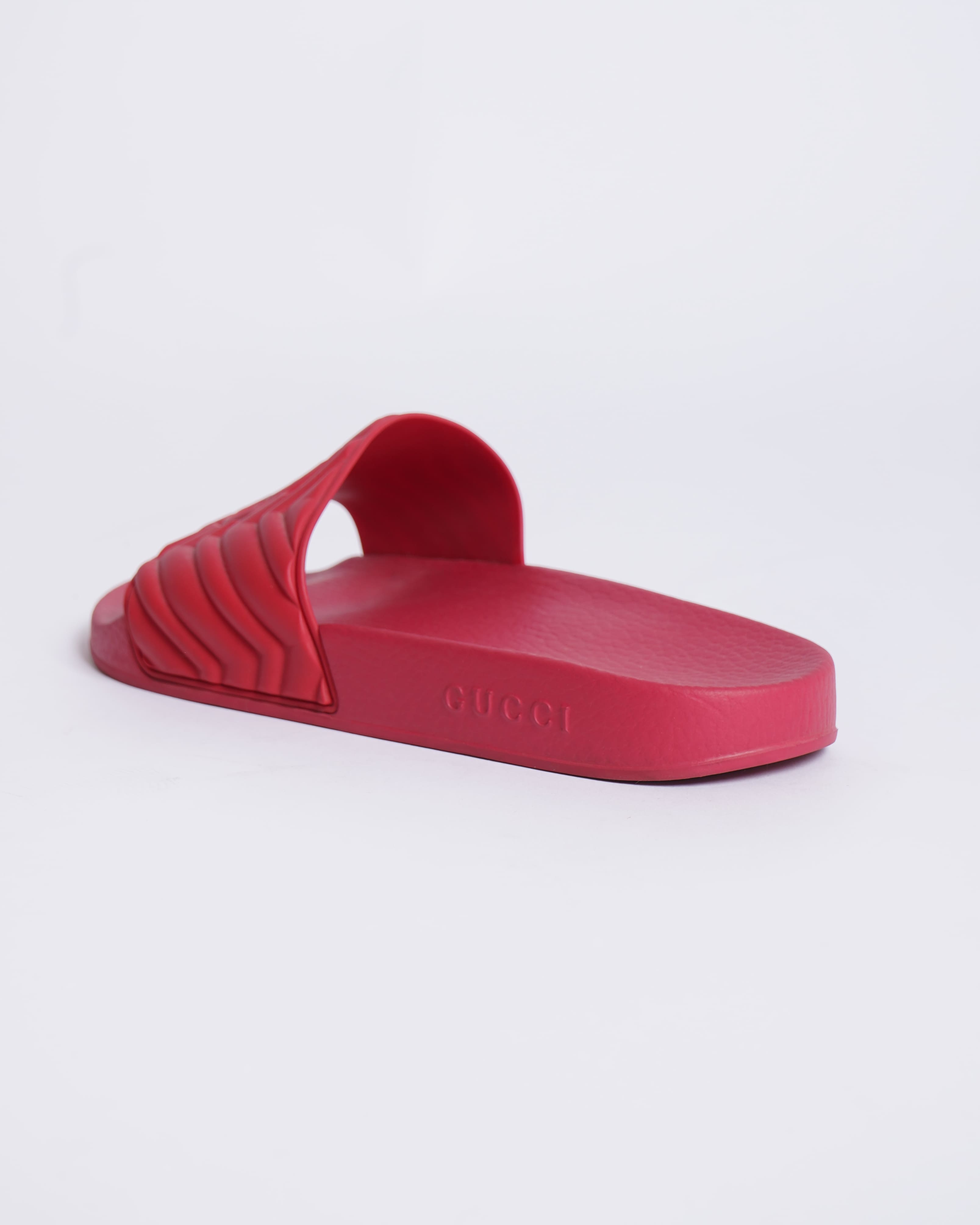 Gucci Men's Slides In Red