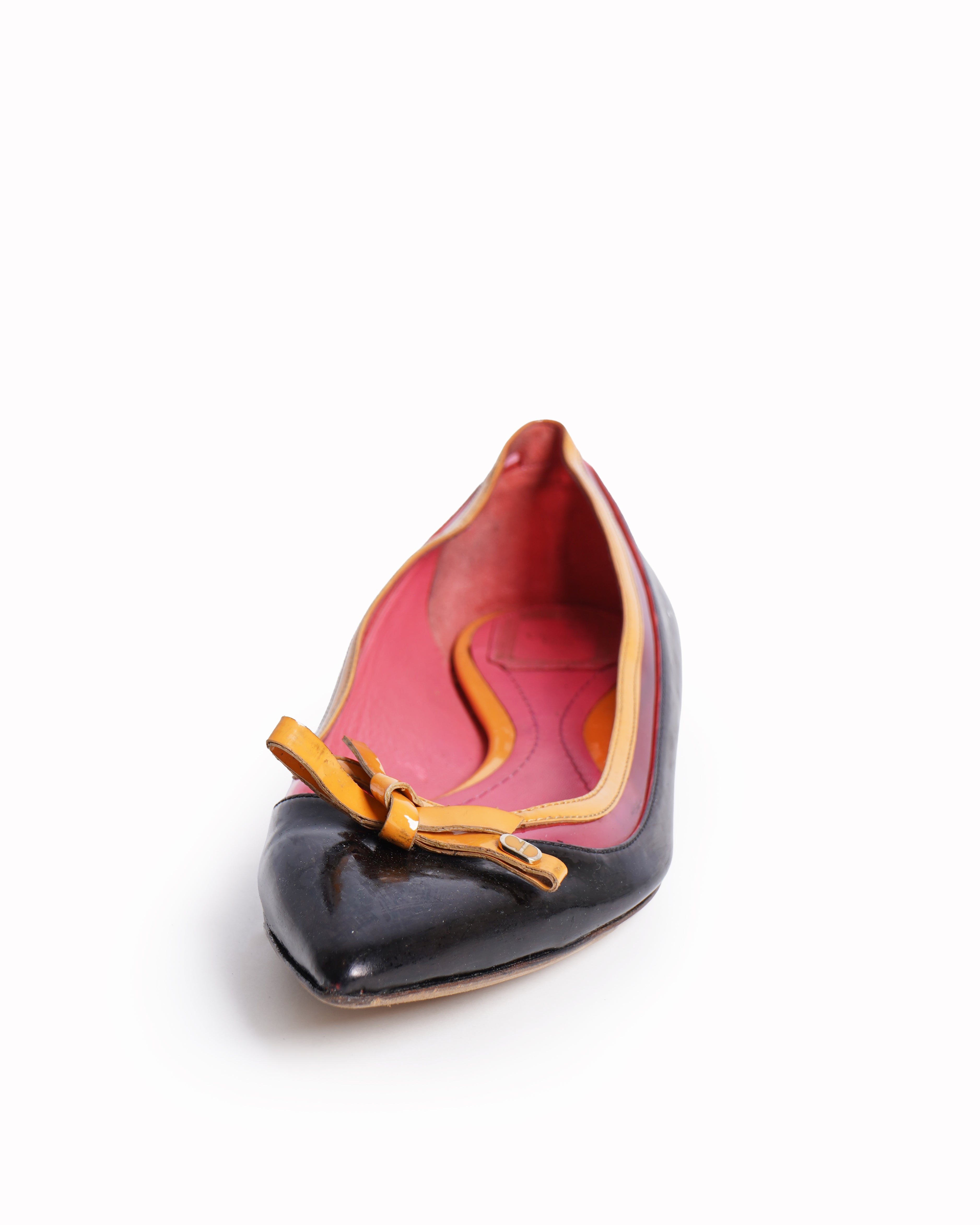 Christian Dior Pointed-Toe Ballet Flats