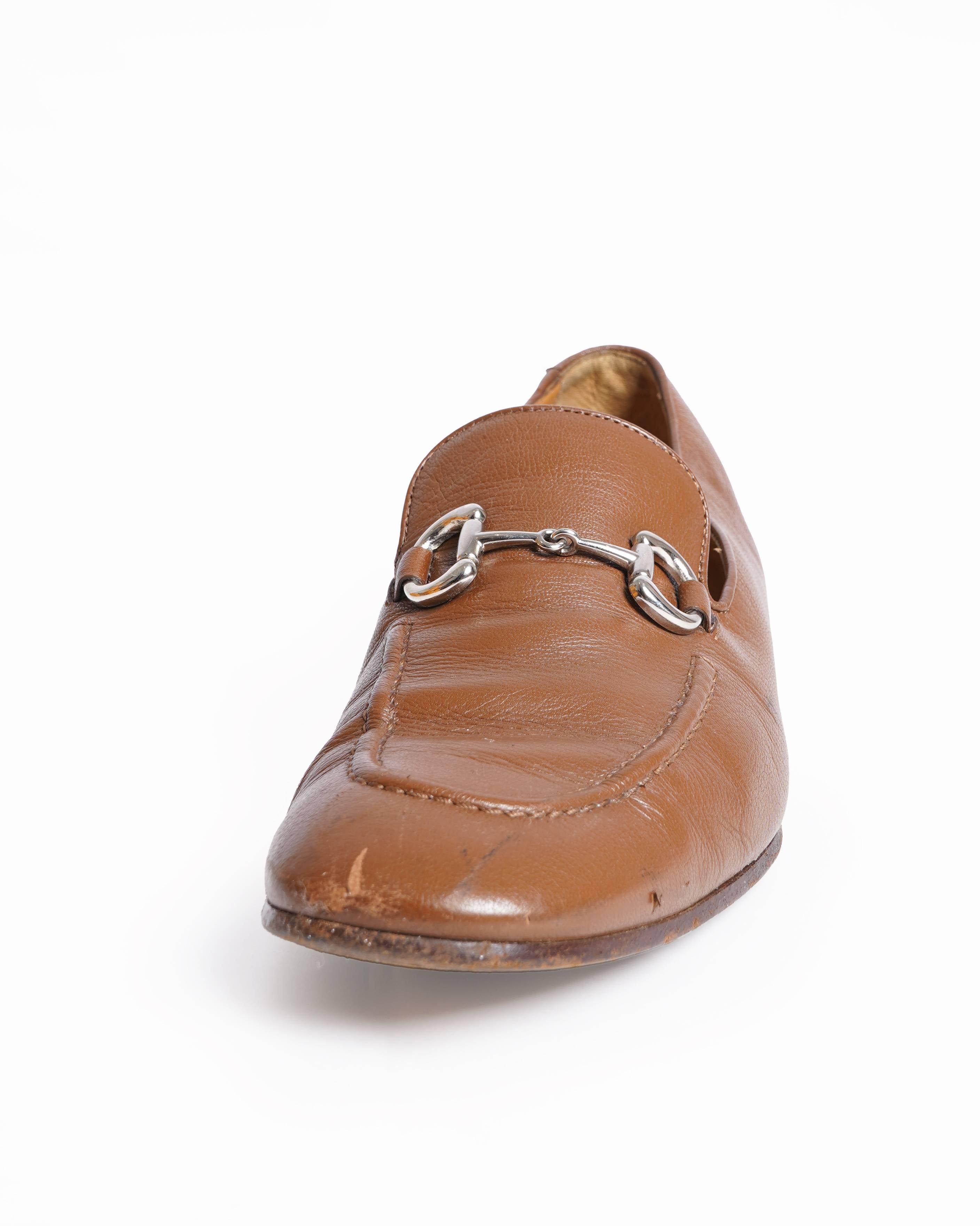 Gucci Men's Loafers In Brown