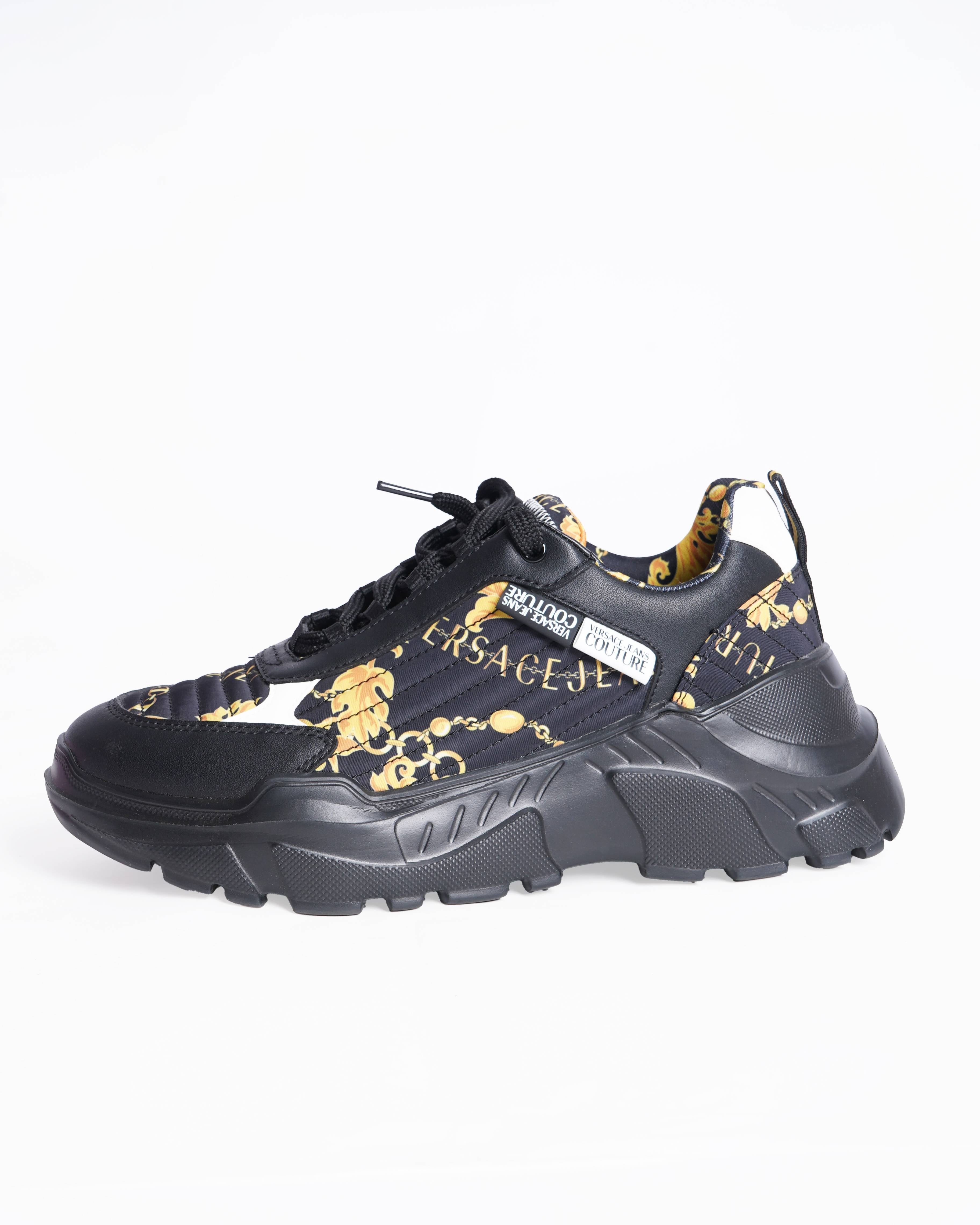 New Versace Trail Trek Chain Couture Sneakers