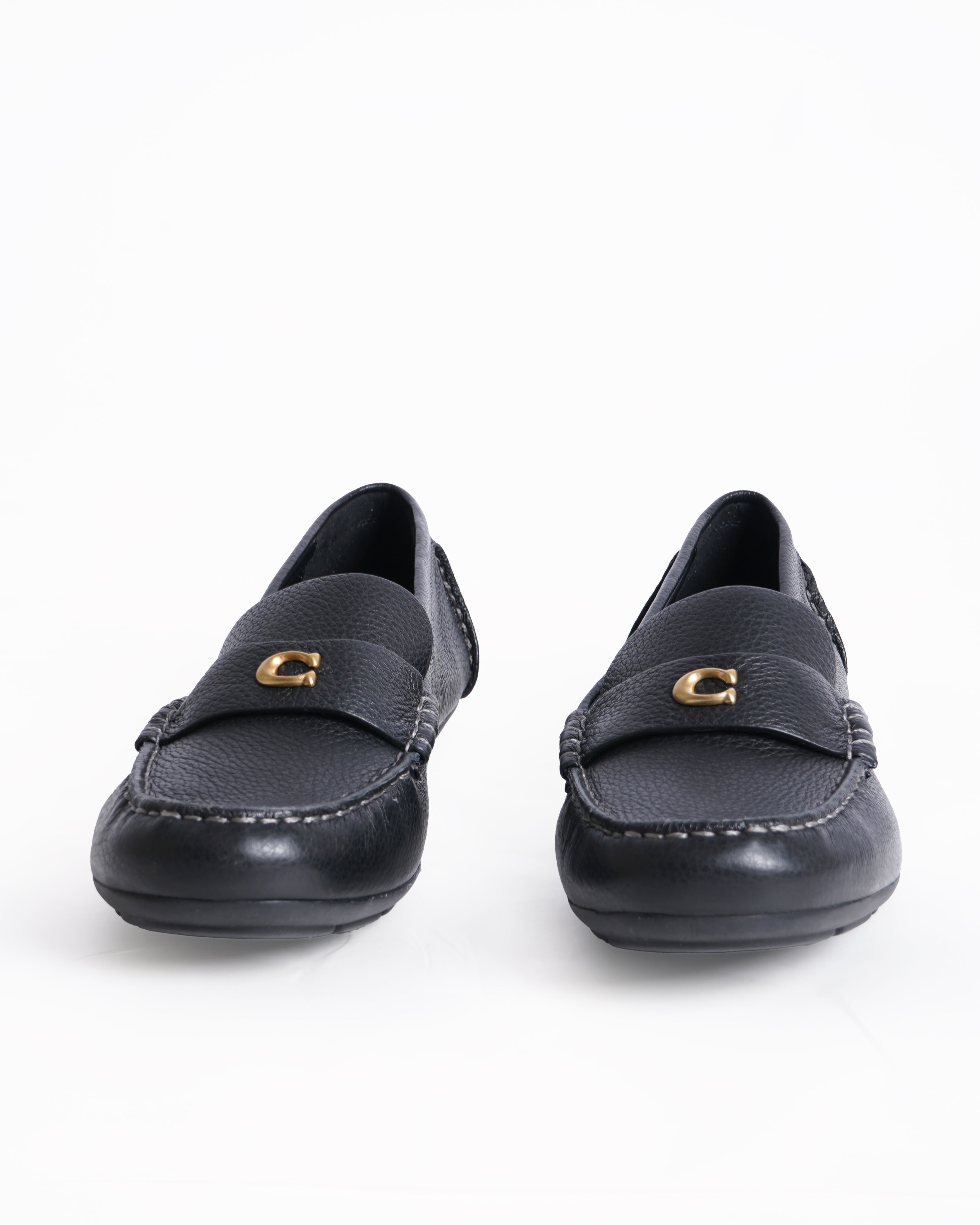 New Coach loafers in Black