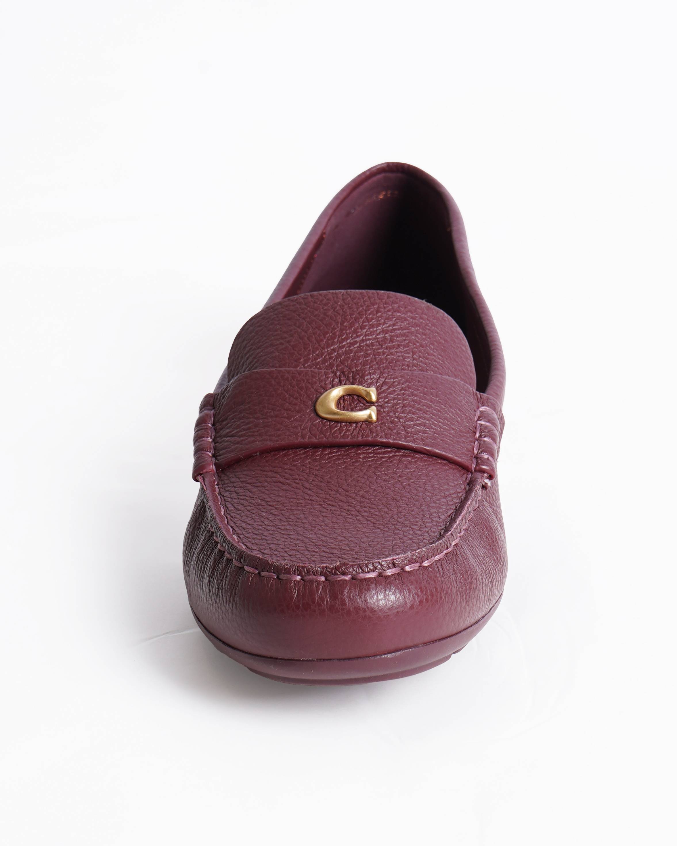 New Coach loafers in Burgundy