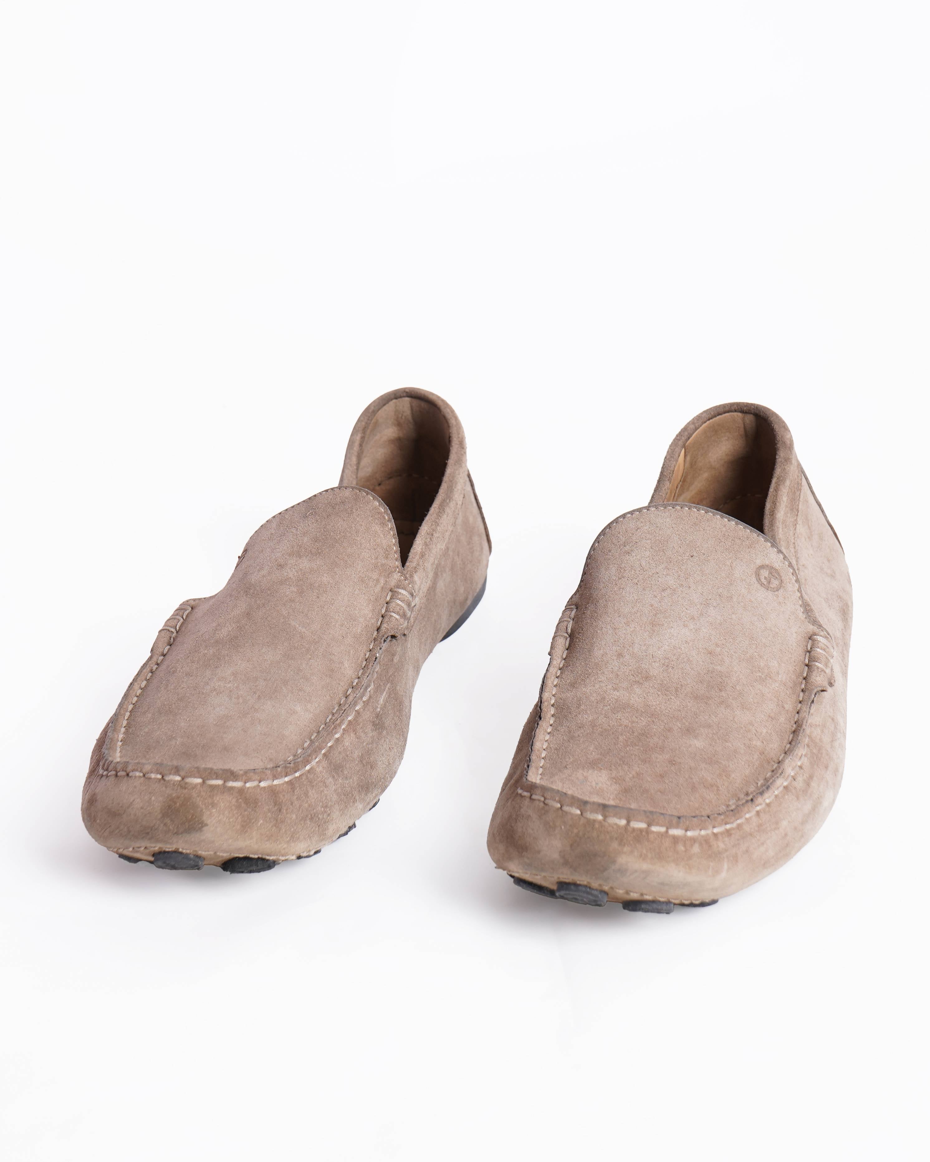 Giorgio Armani Suede Loafers