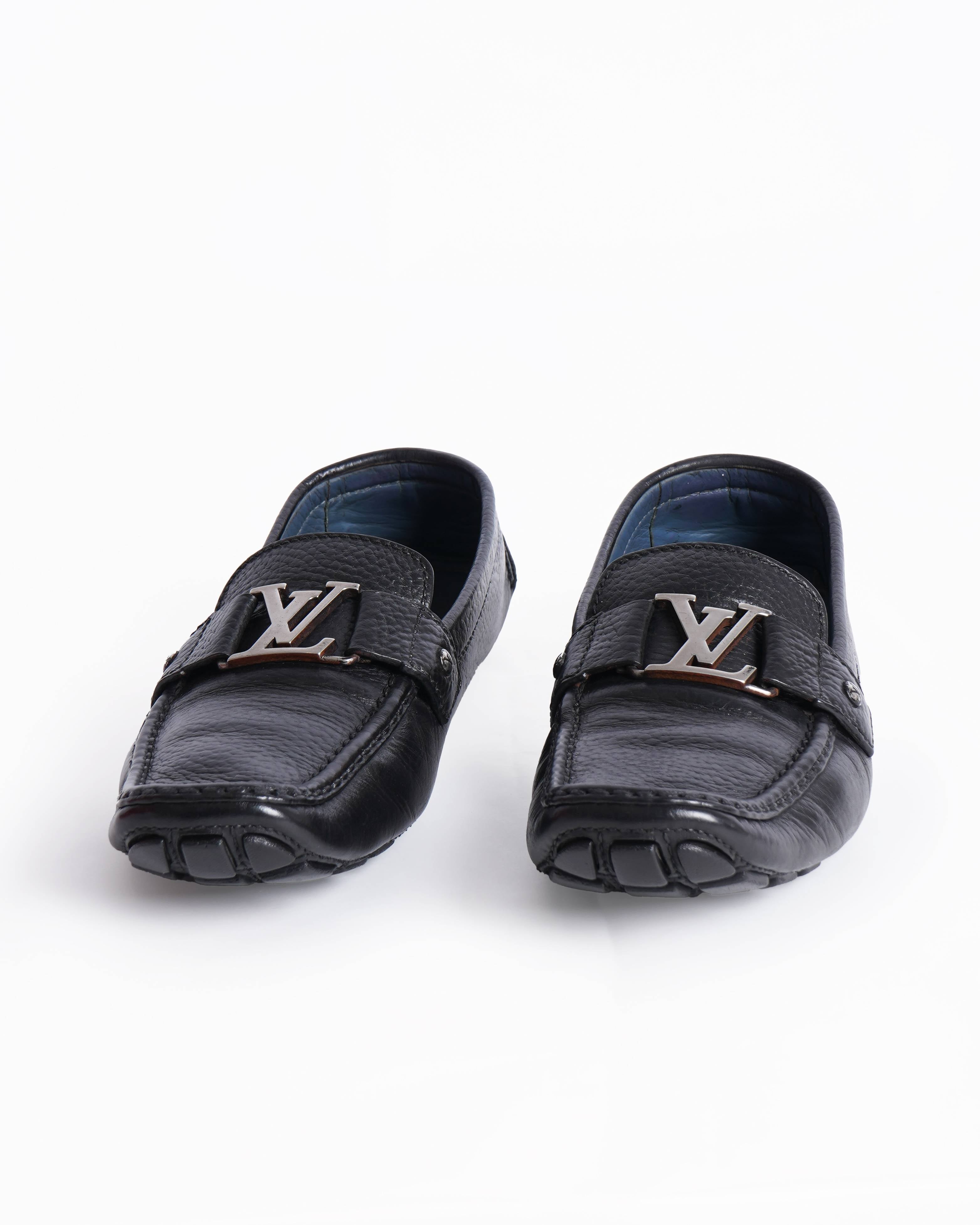 Louis Vuitton Men's Loafers In Black
