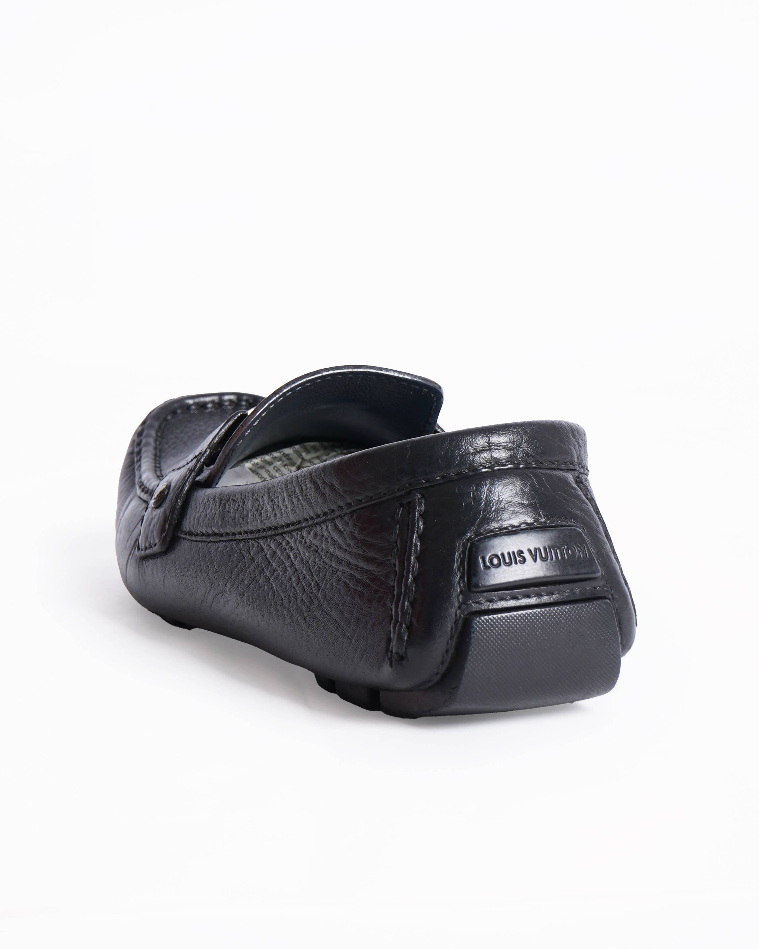 Louis Vuitton Men's Loafers In Black