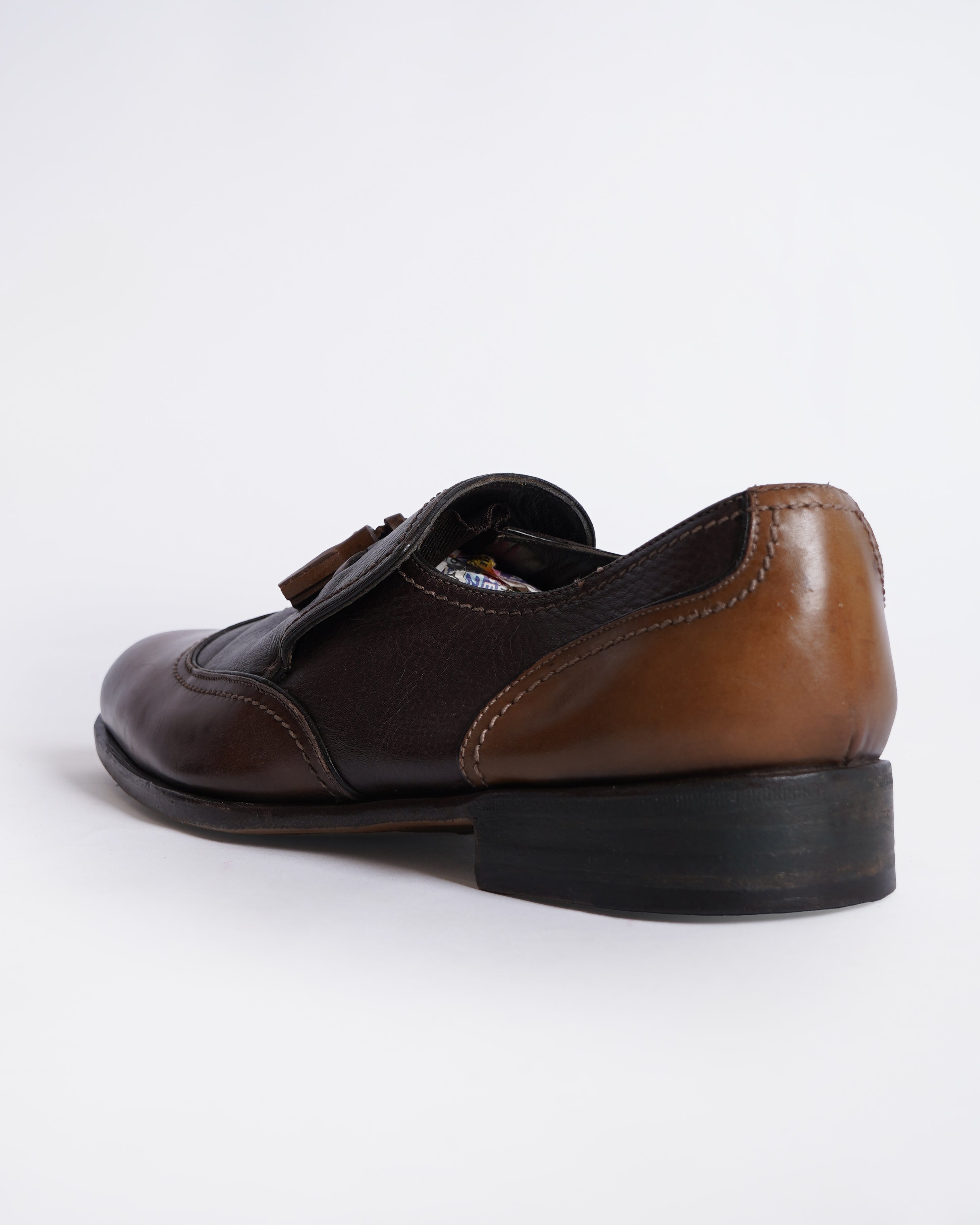 Salvatore Ferragamo BrownLeather Loafers Shoes