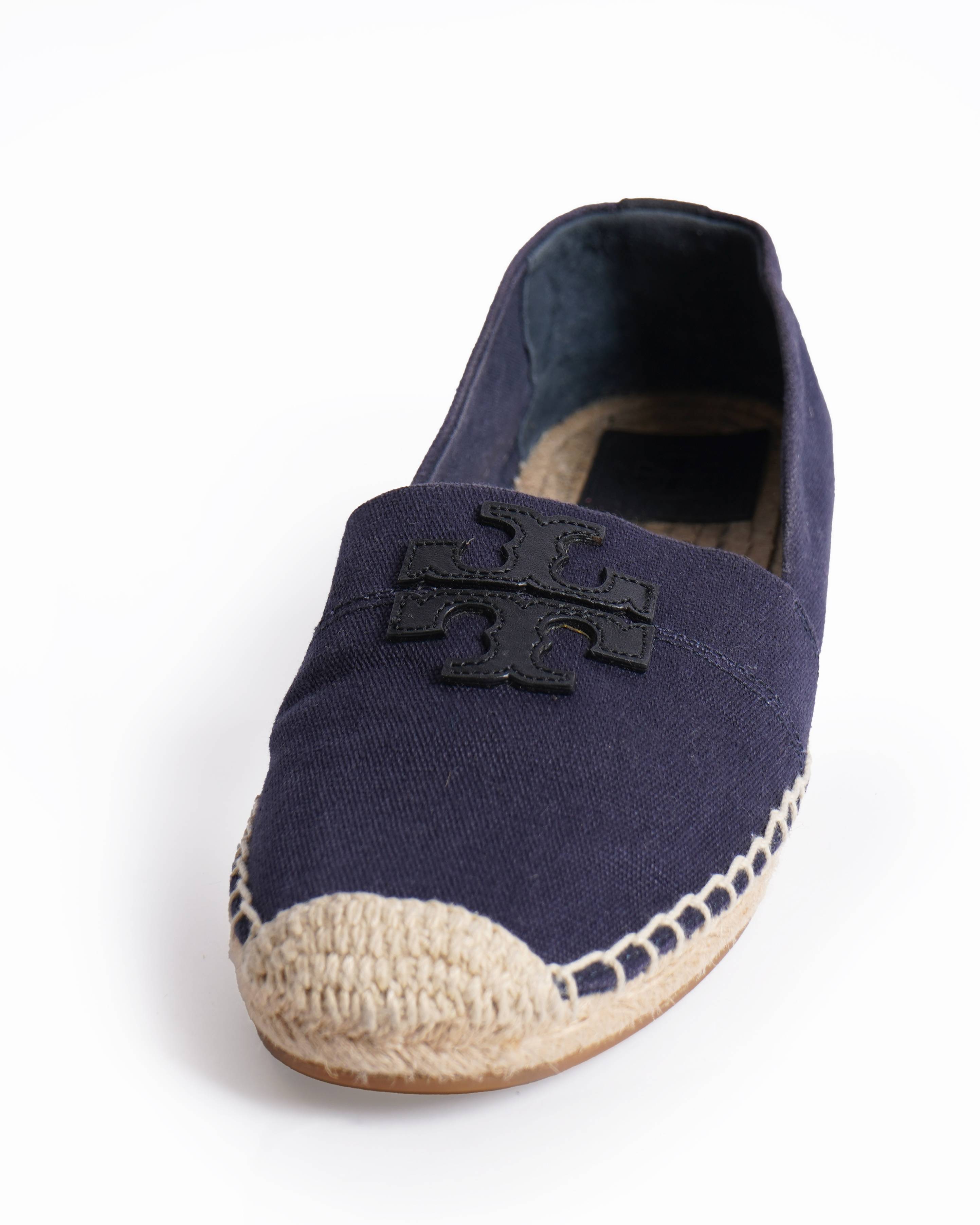 Tory Burch Women's Weston Espadrilles In Ink Blue