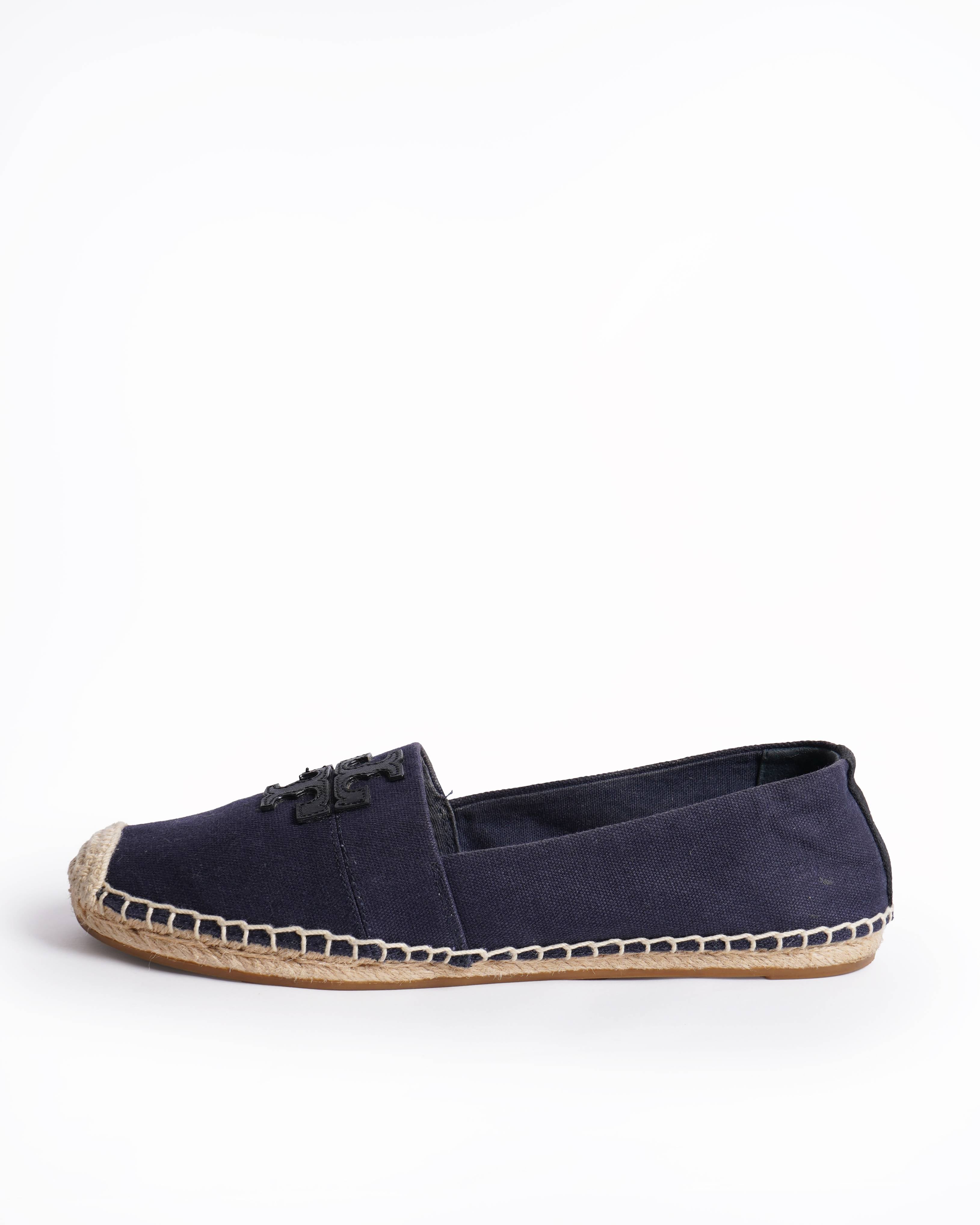 Tory Burch Women's Weston Espadrilles In Ink Blue