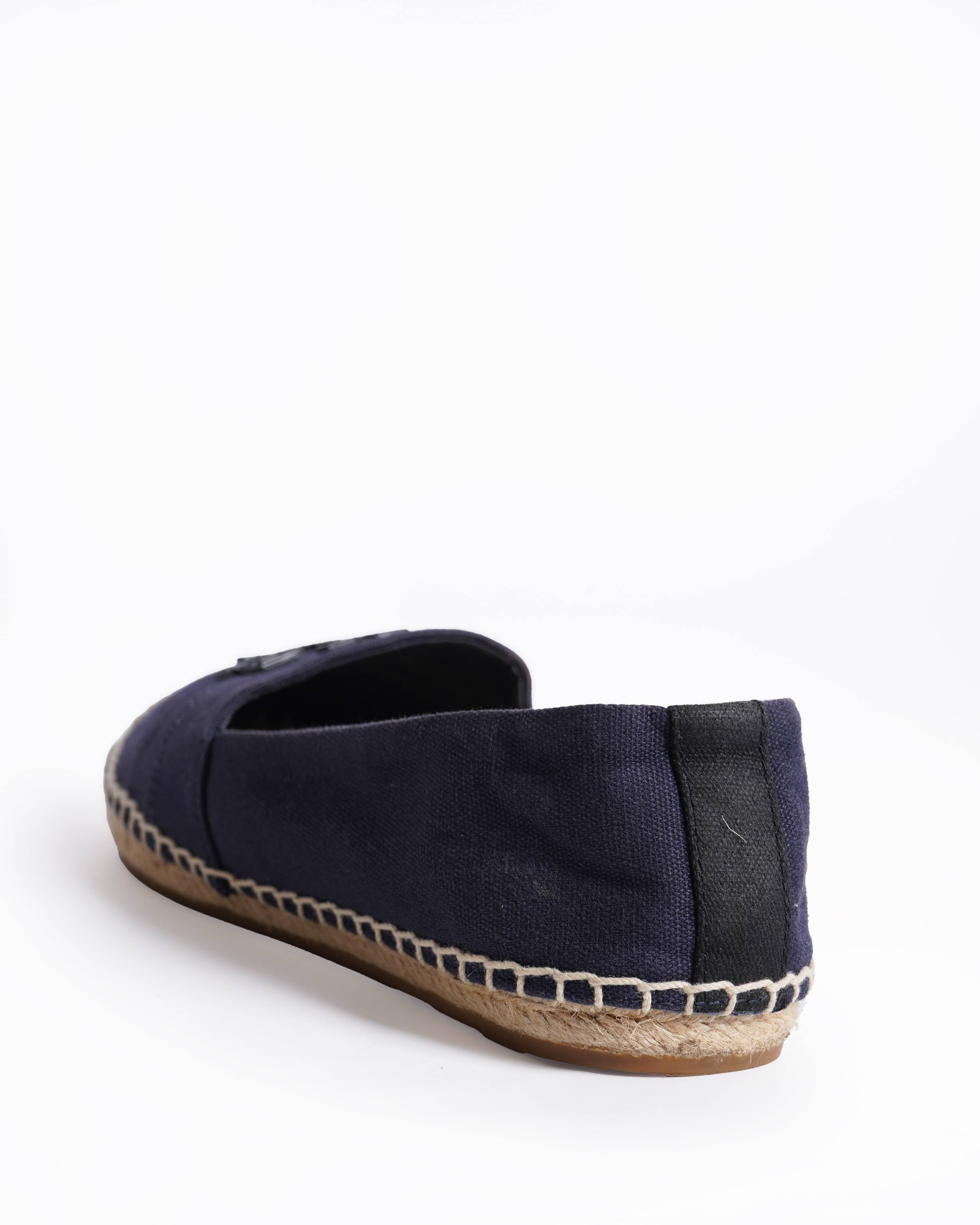 Tory Burch Women's Weston Espadrilles In Ink Blue