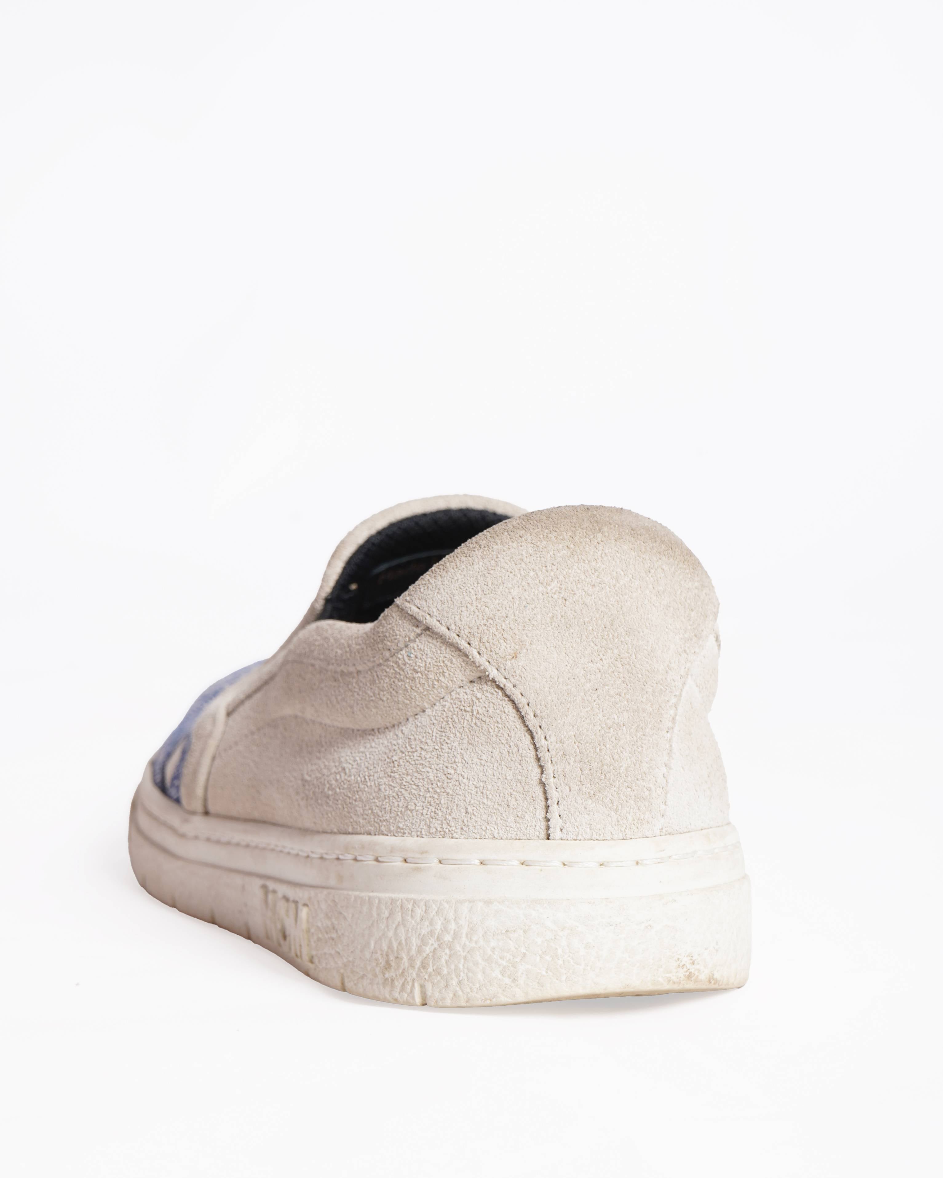 MCM vintage monogram jacquard slip-on