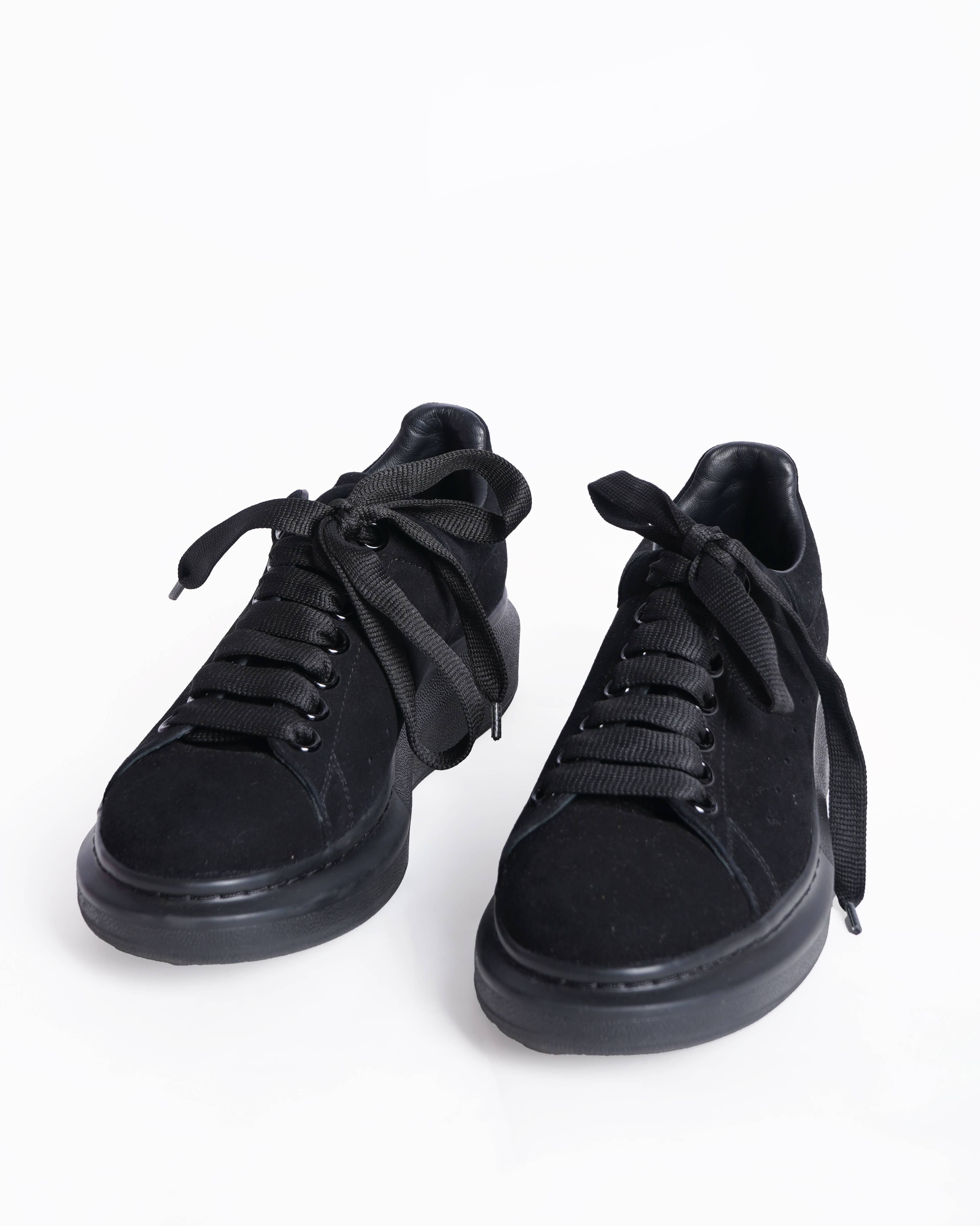 New Alexander McQueen Oversize Suede trainers